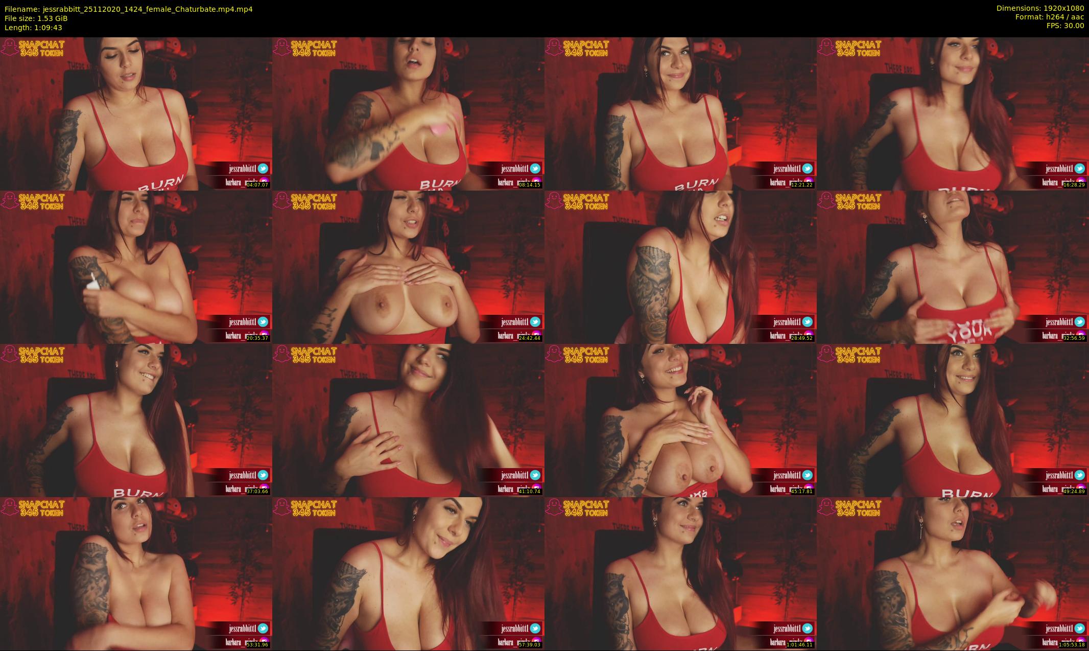 jessrabbitt — 70 minute Chaturbate female cam show recording, 1080p, Nov 25, 2020