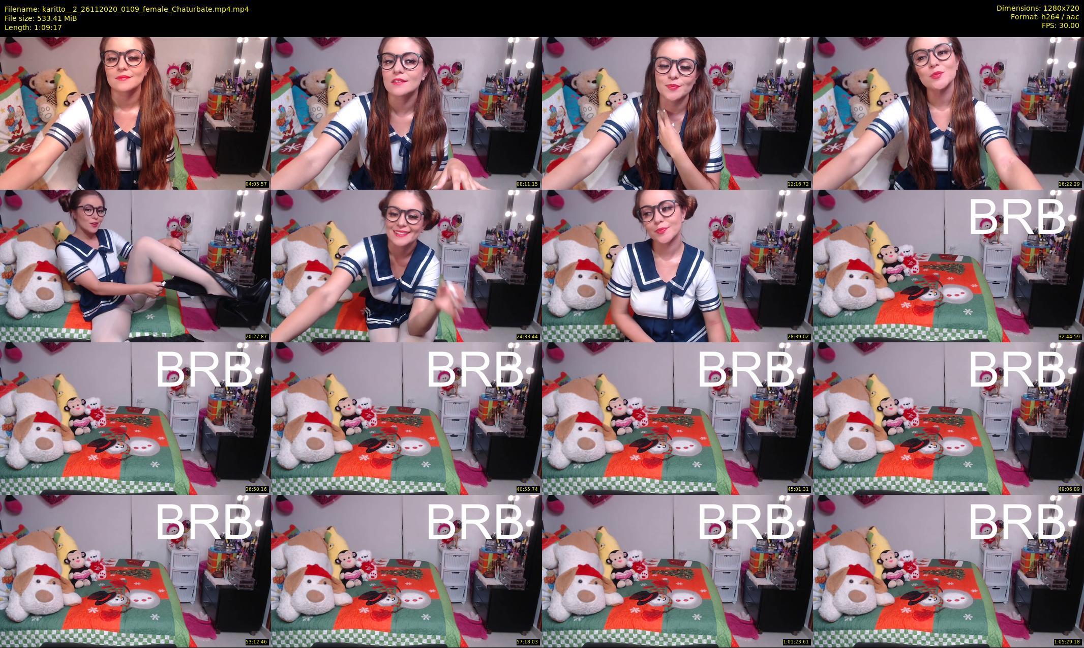 karitto__2 — 70 minute Chaturbate female cam show recording, 720p, Nov 26, 2020