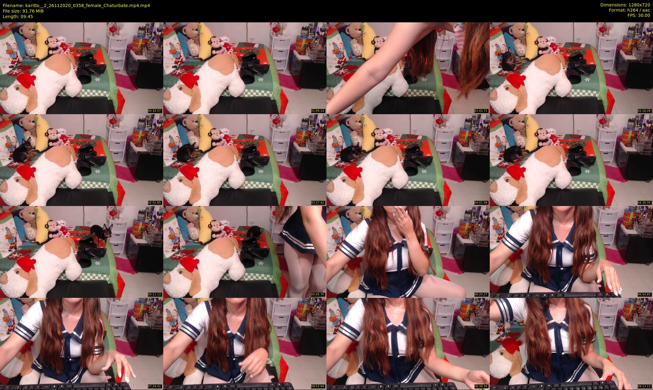 karitto__2 — 10 minute Chaturbate female cam show recording, 720p, Nov 26, 2020