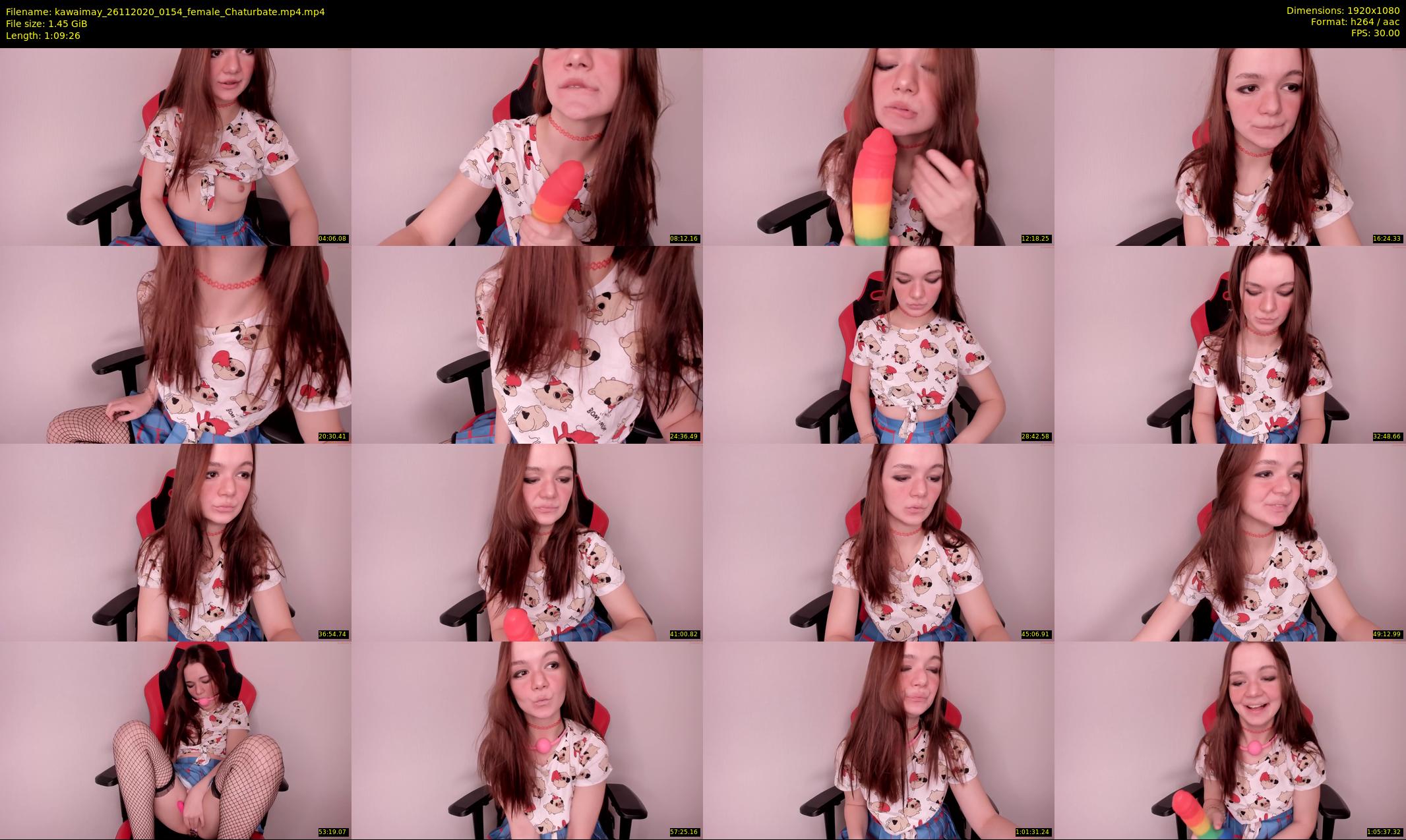kawaimay — 70 minute Chaturbate female cam show recording, 1080p, Nov 26, 2020