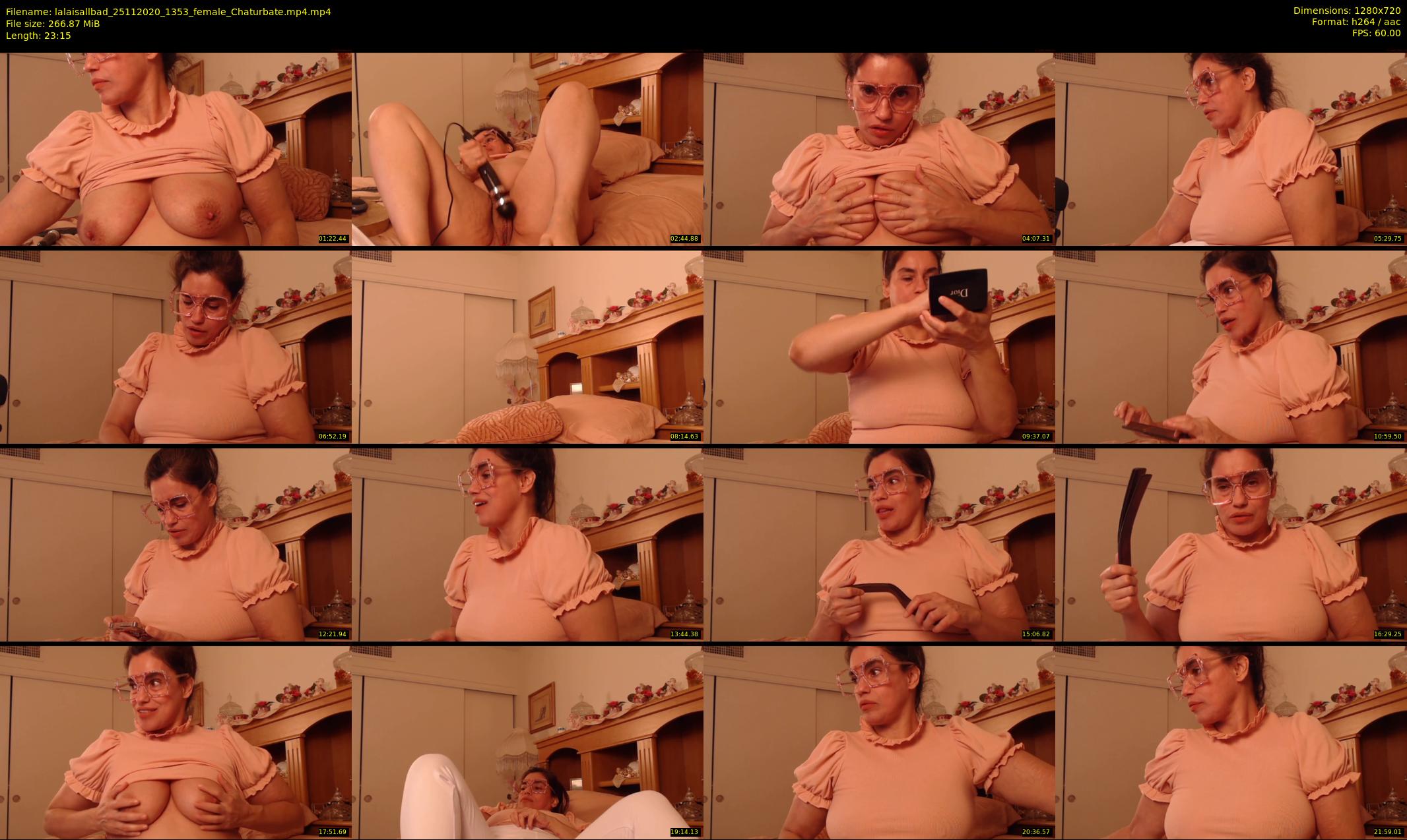 lalaisallbad — 24 minute Chaturbate female cam show recording, 720p, Nov 25, 2020