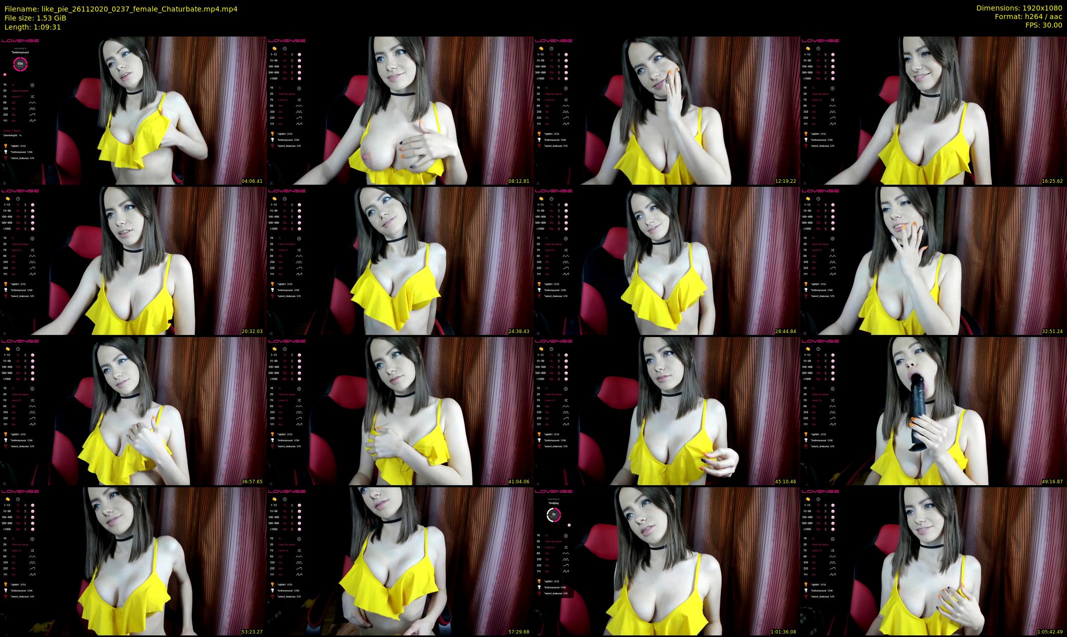 like_pie — 70 minute Chaturbate couple cam show recording, 1080p, Nov 26, 2020