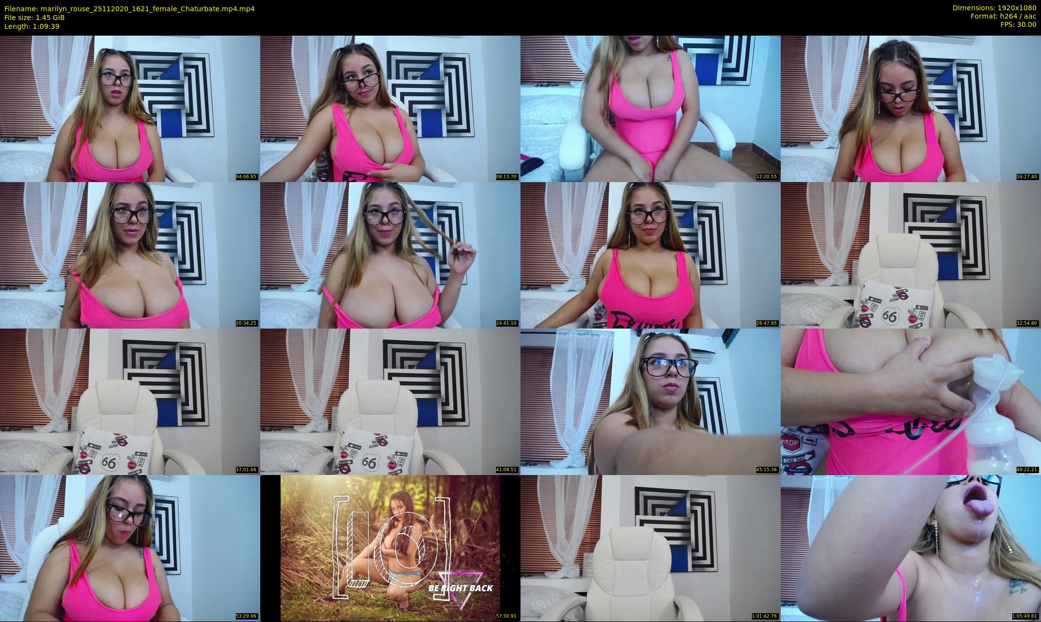 marilyn_rouse — 70 minute Chaturbate female cam show recording, 1080p, Nov 25, 2020