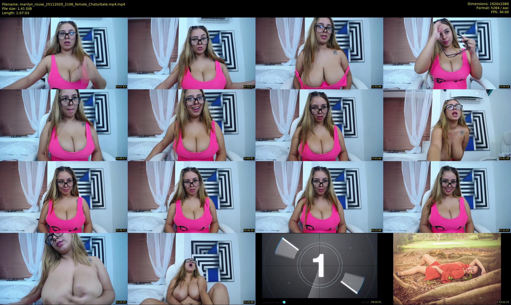 marilyn_rouse — 68 minute Chaturbate female cam show recording, 1080p, Nov 25, 2020