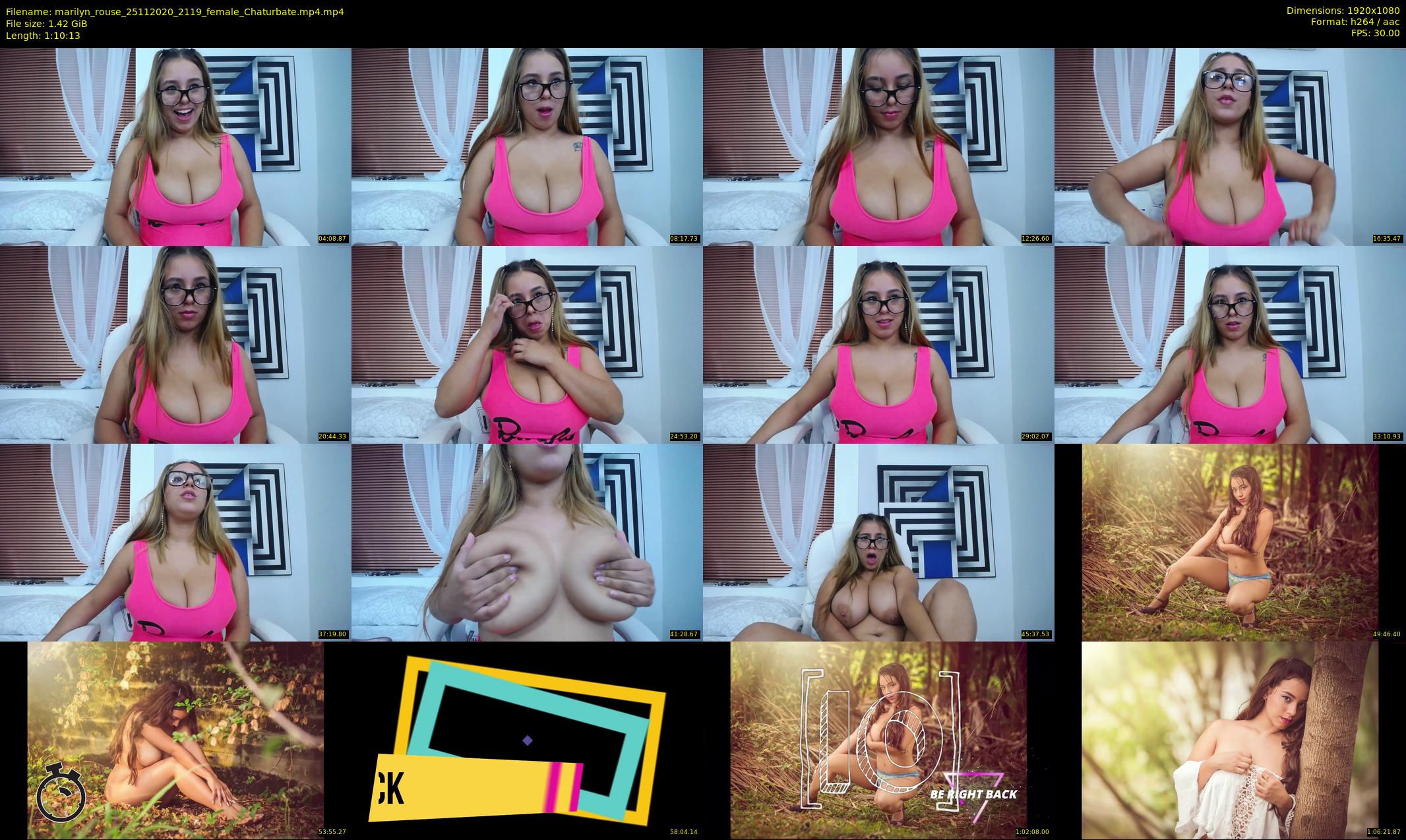 marilyn_rouse — 71 minute Chaturbate female cam show recording, 1080p, Nov 25, 2020