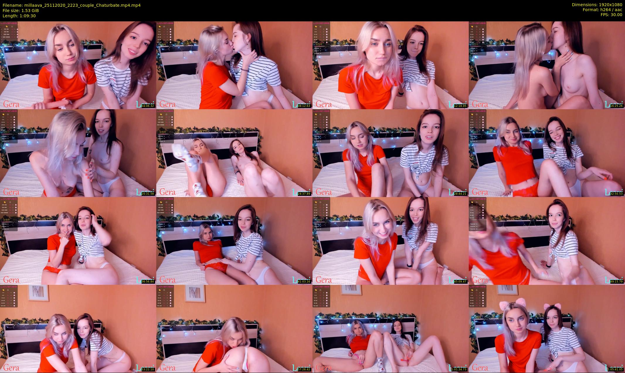 millaava — 70 minute Chaturbate female cam show recording, 1080p, Nov 25, 2020
