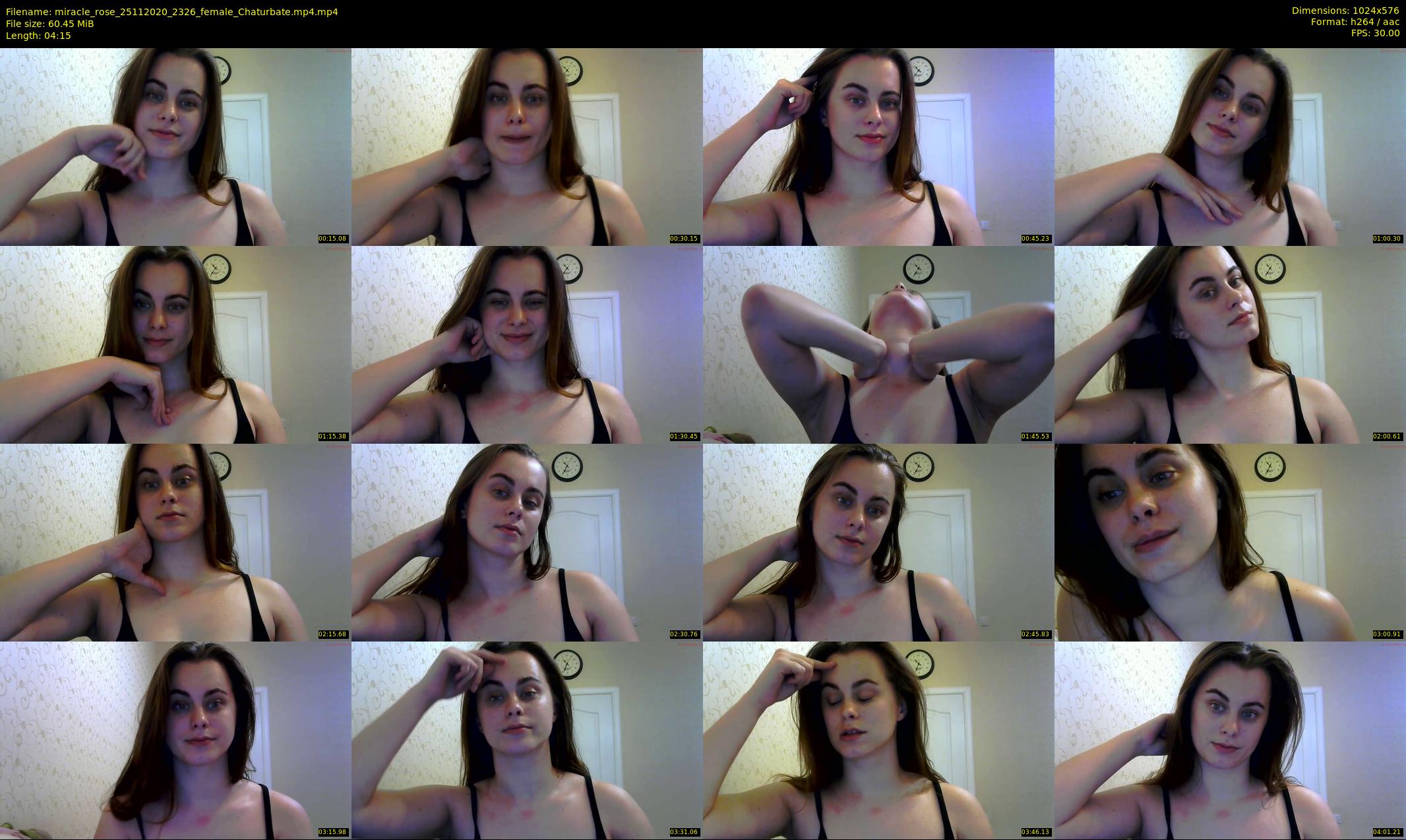 miracle_rose — 5 minute Chaturbate female cam show recording, 480p, Nov 25, 2020