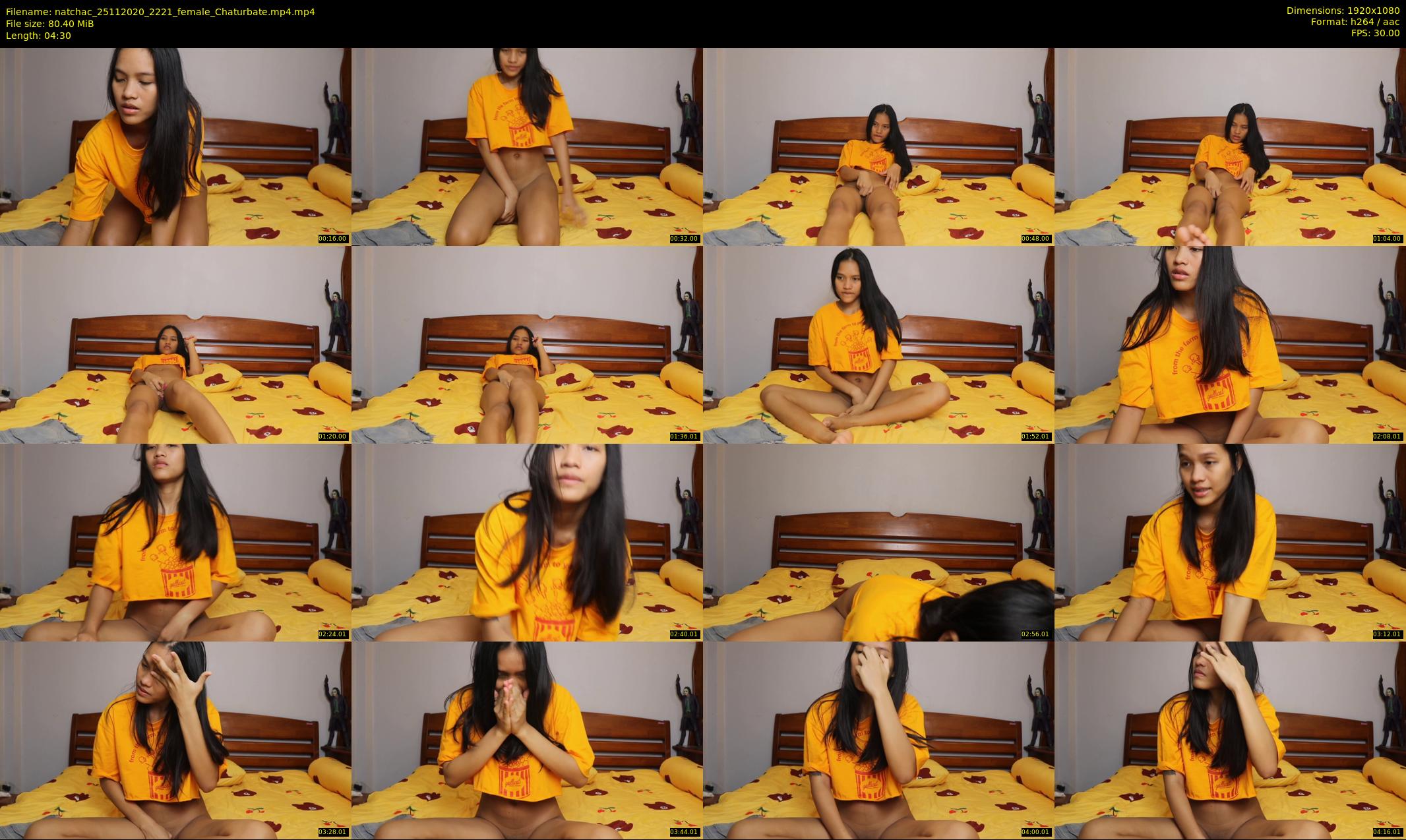 natchac — 5 minute Chaturbate female cam show recording, 1080p, Nov 25, 2020