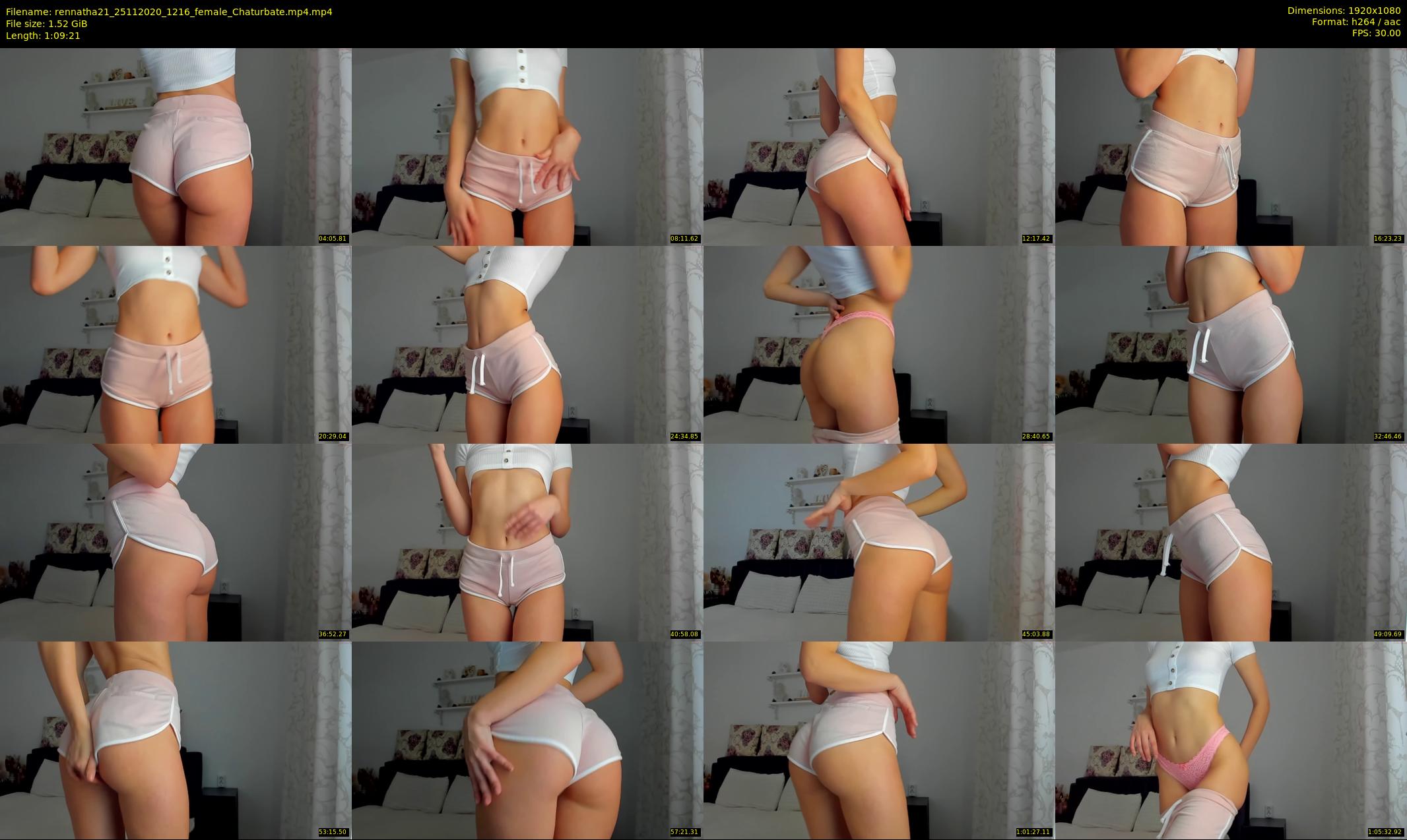 rennatha21 — 70 minute Chaturbate female cam show recording, 1080p, Nov 25, 2020
