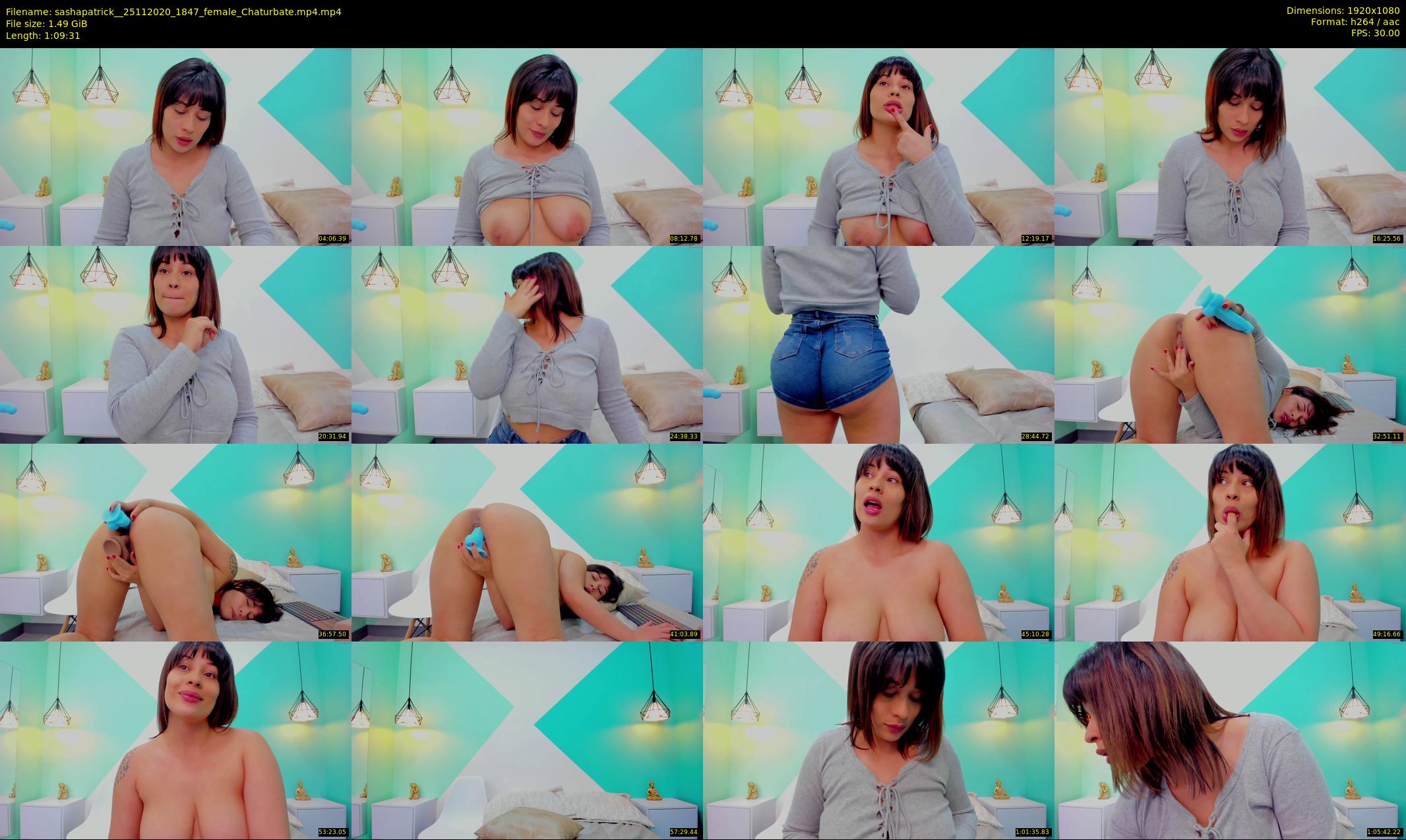 sashapatrick_ — 70 minute Chaturbate female cam show recording, 1080p, Nov 25, 2020