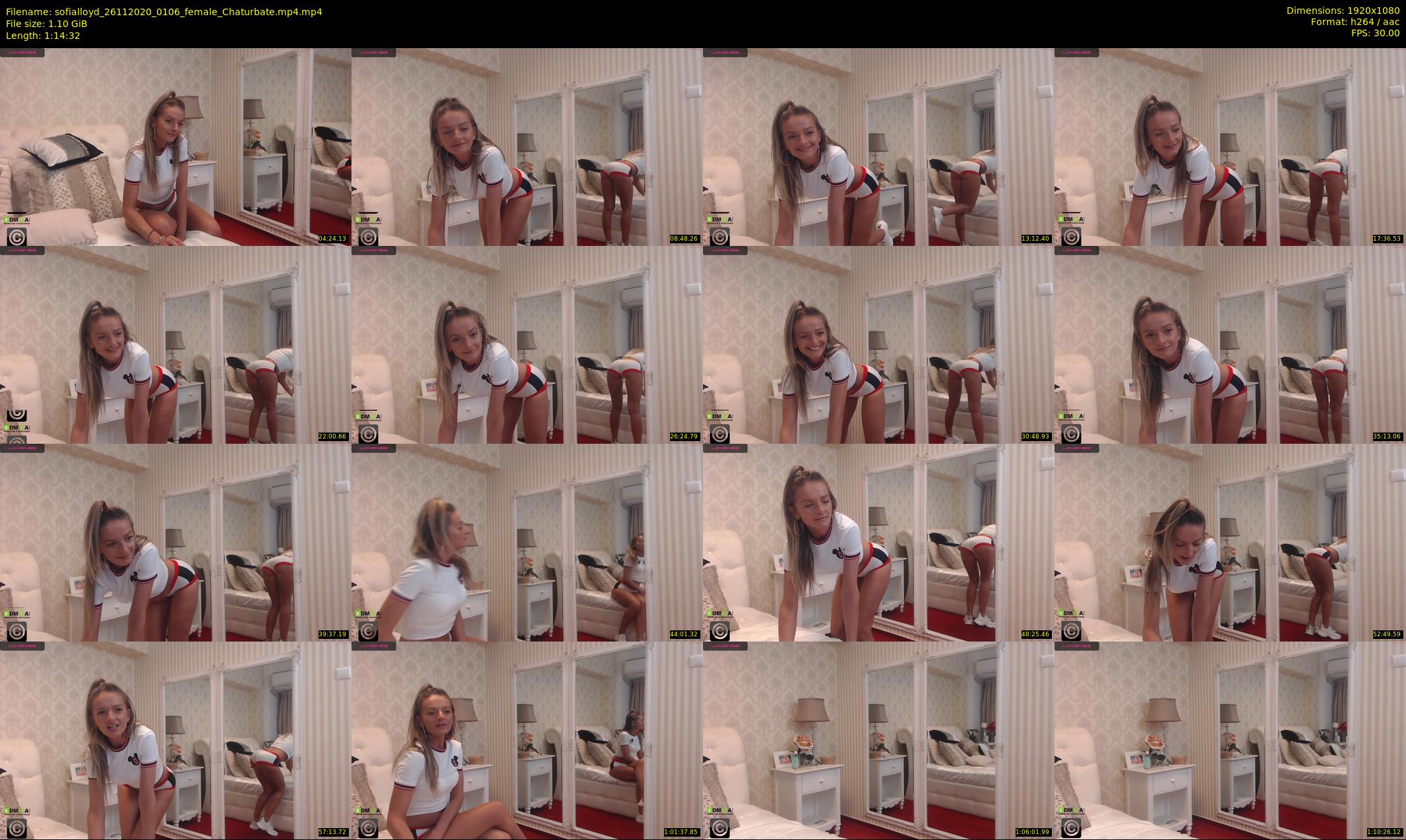 sofialloyd — 75 minute Chaturbate female cam show recording, 1080p, Nov 26, 2020