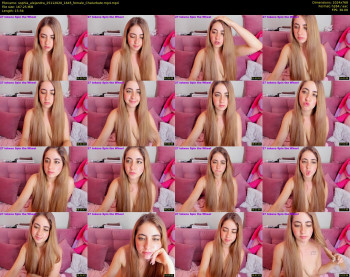 sophia_alejandra — 16 minute Chaturbate female cam show recording, 720p, Nov 25, 2020