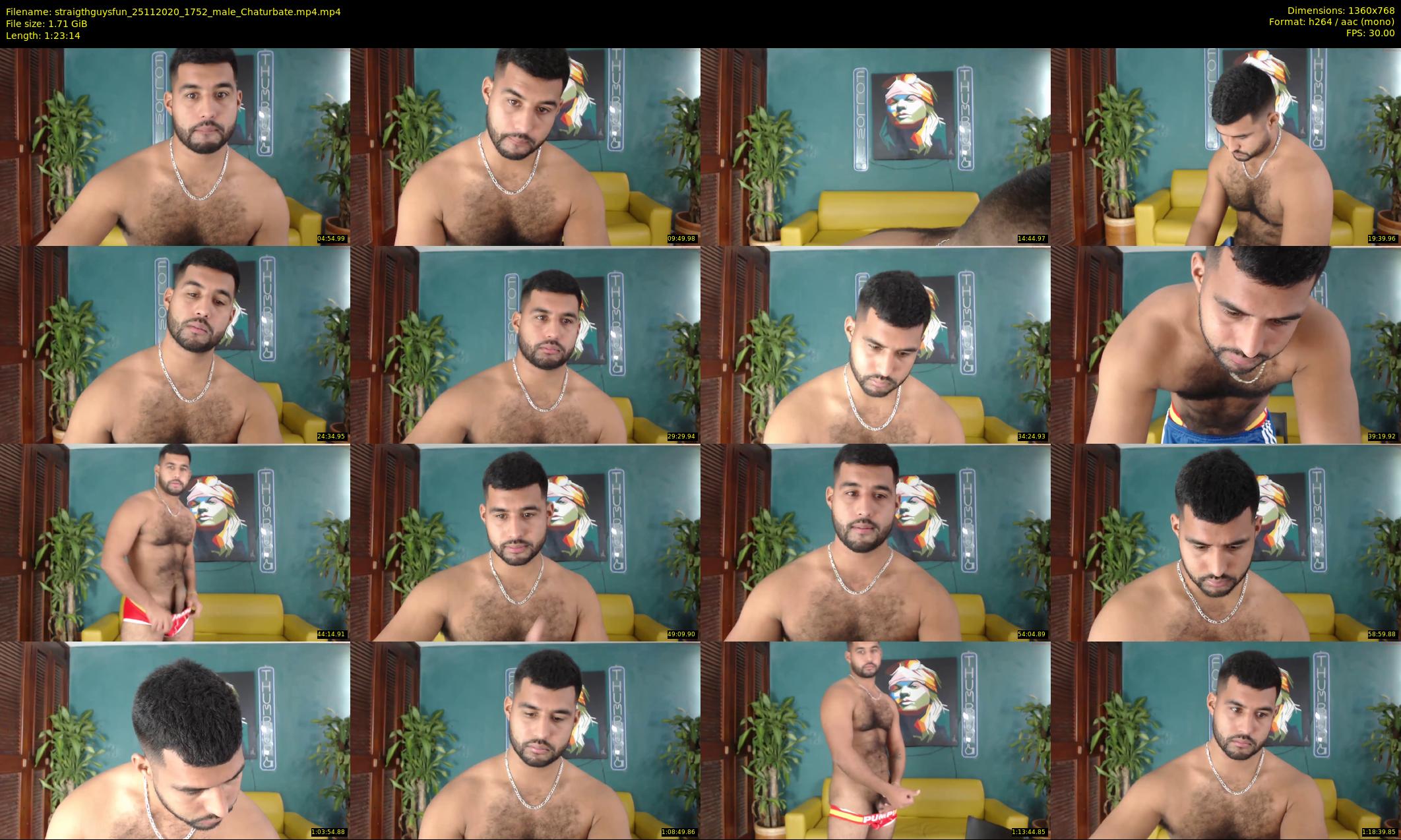 straigthguysfun — 84 minute Chaturbate male cam show recording, 720p, Nov 25, 2020