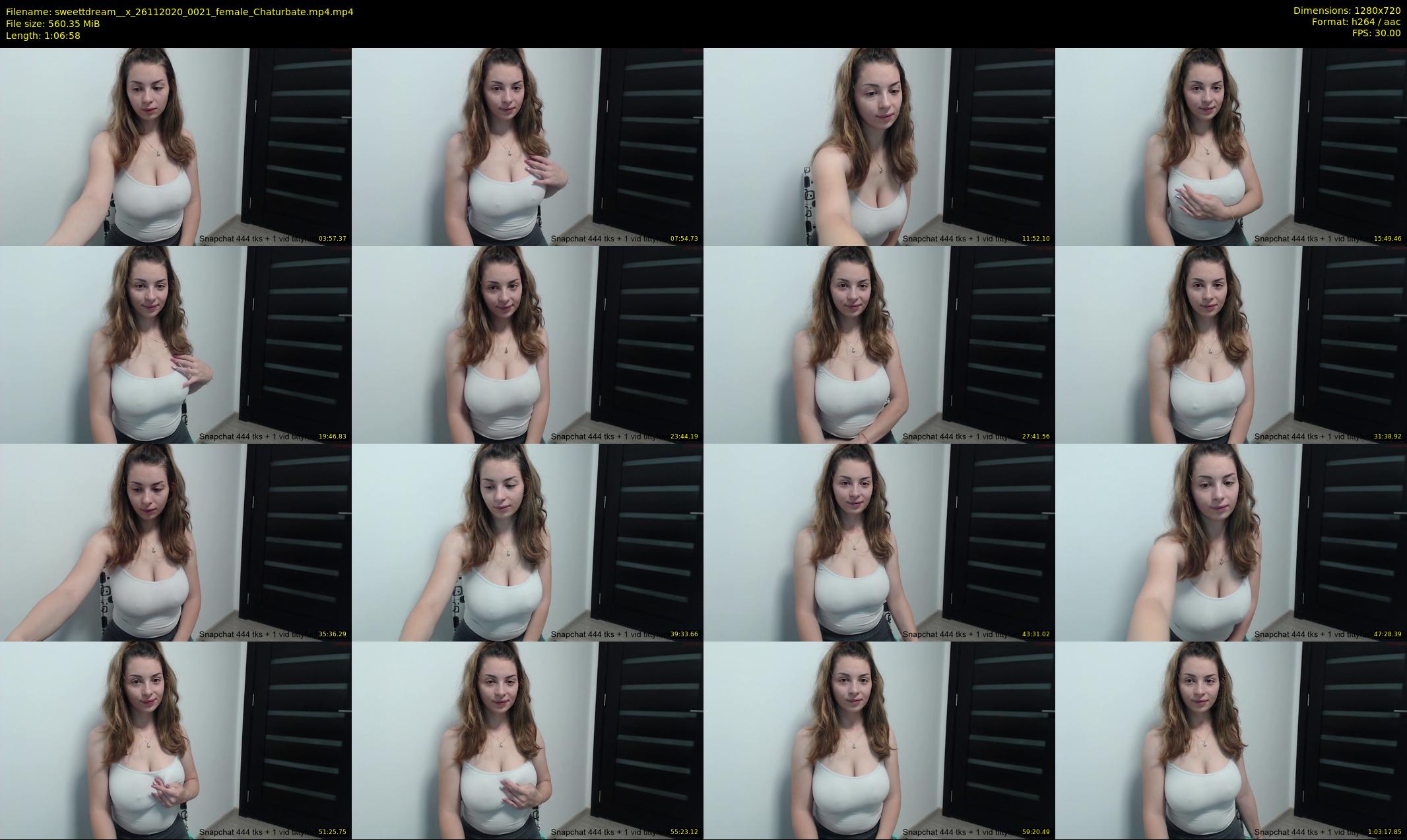 sweettdream__x — 67 minute Chaturbate female cam show recording, 720p, Nov 26, 2020