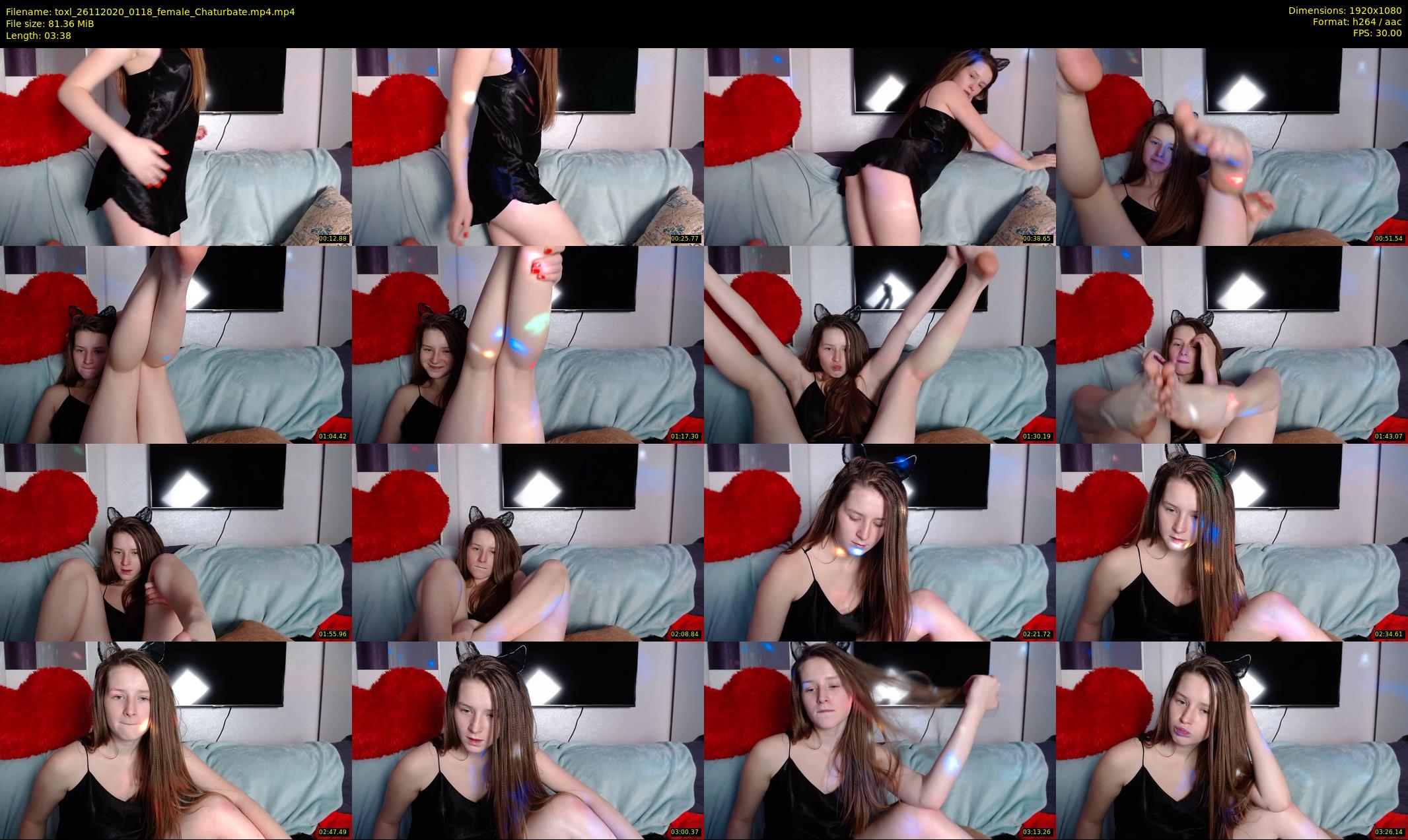 toxl — 4 minute Chaturbate female cam show recording, 1080p, Nov 26, 2020