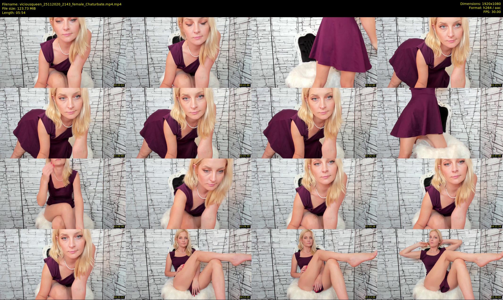viciousqueen — 6 minute Chaturbate female cam show recording, 1080p, Nov 25, 2020