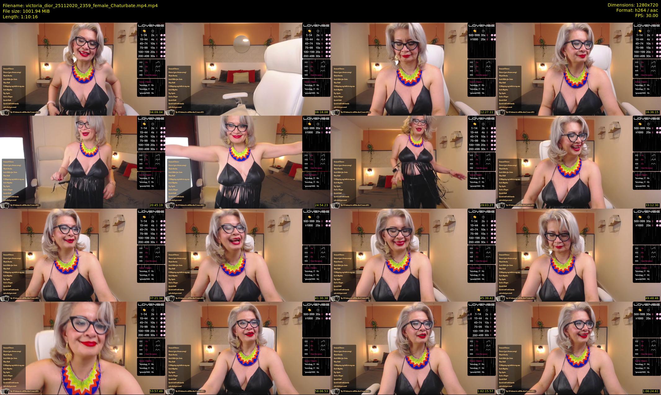 victoria_dior — 71 minute Chaturbate female cam show recording, 720p, Nov 25, 2020