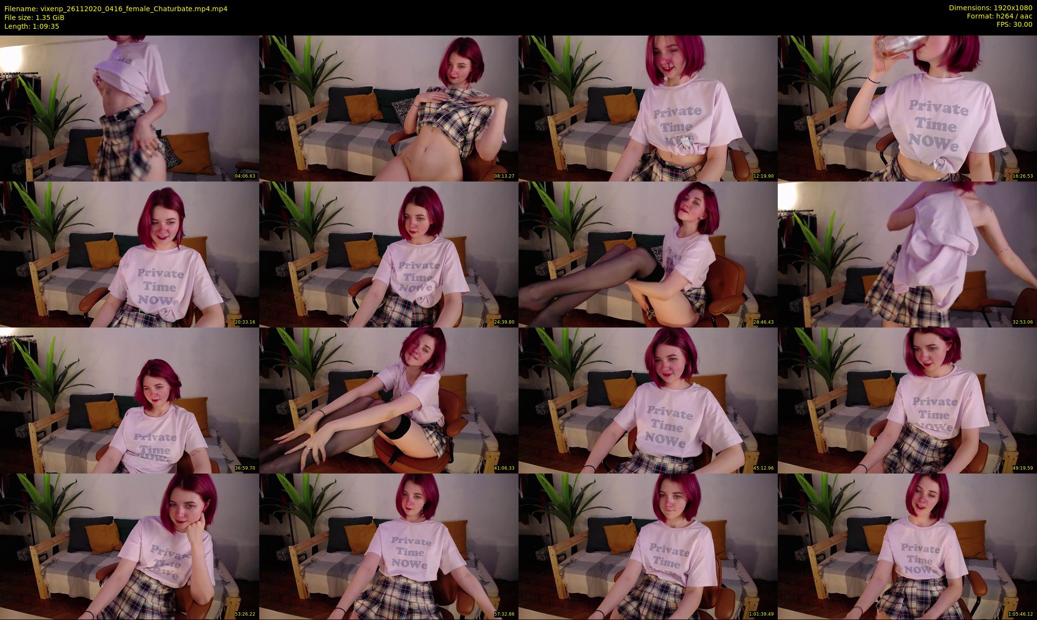 vixenp — 70 minute Chaturbate female cam show recording, 1080p, Nov 26, 2020