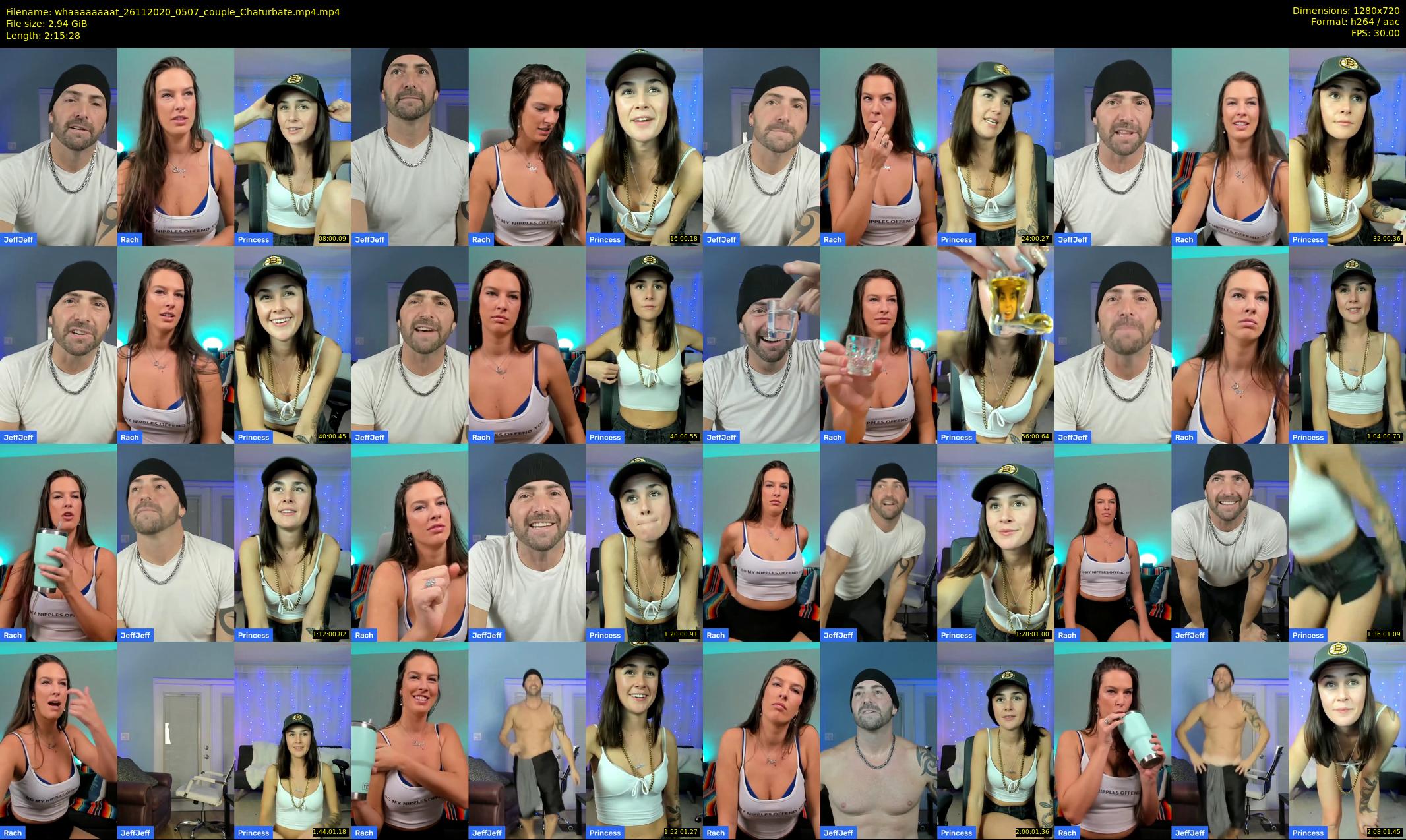 whaaaaaaaat — 136 minute Chaturbate couple cam show recording, 720p, Nov 26, 2020