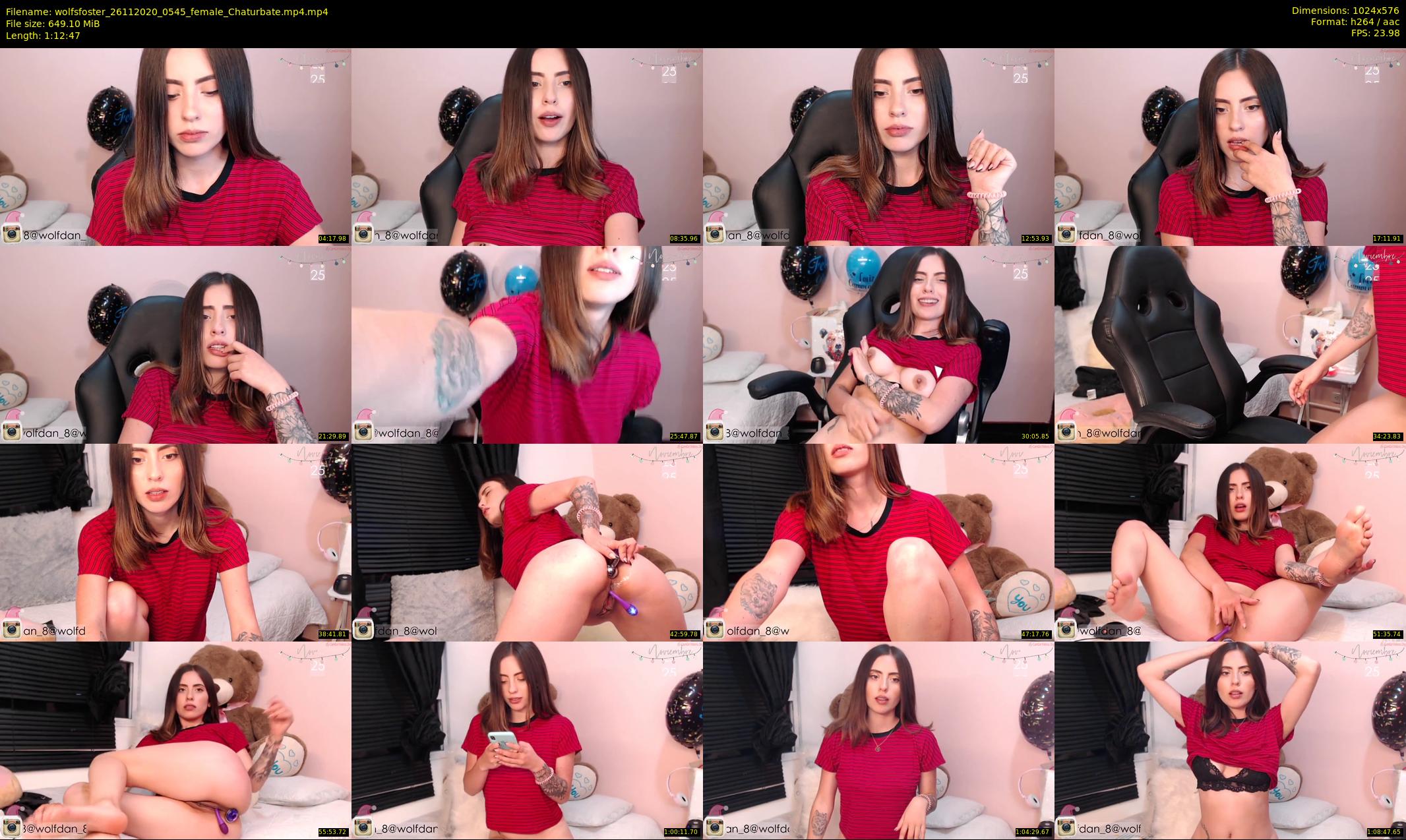 wolfsfoster — 73 minute Chaturbate couple cam show recording, 480p, Nov 26, 2020