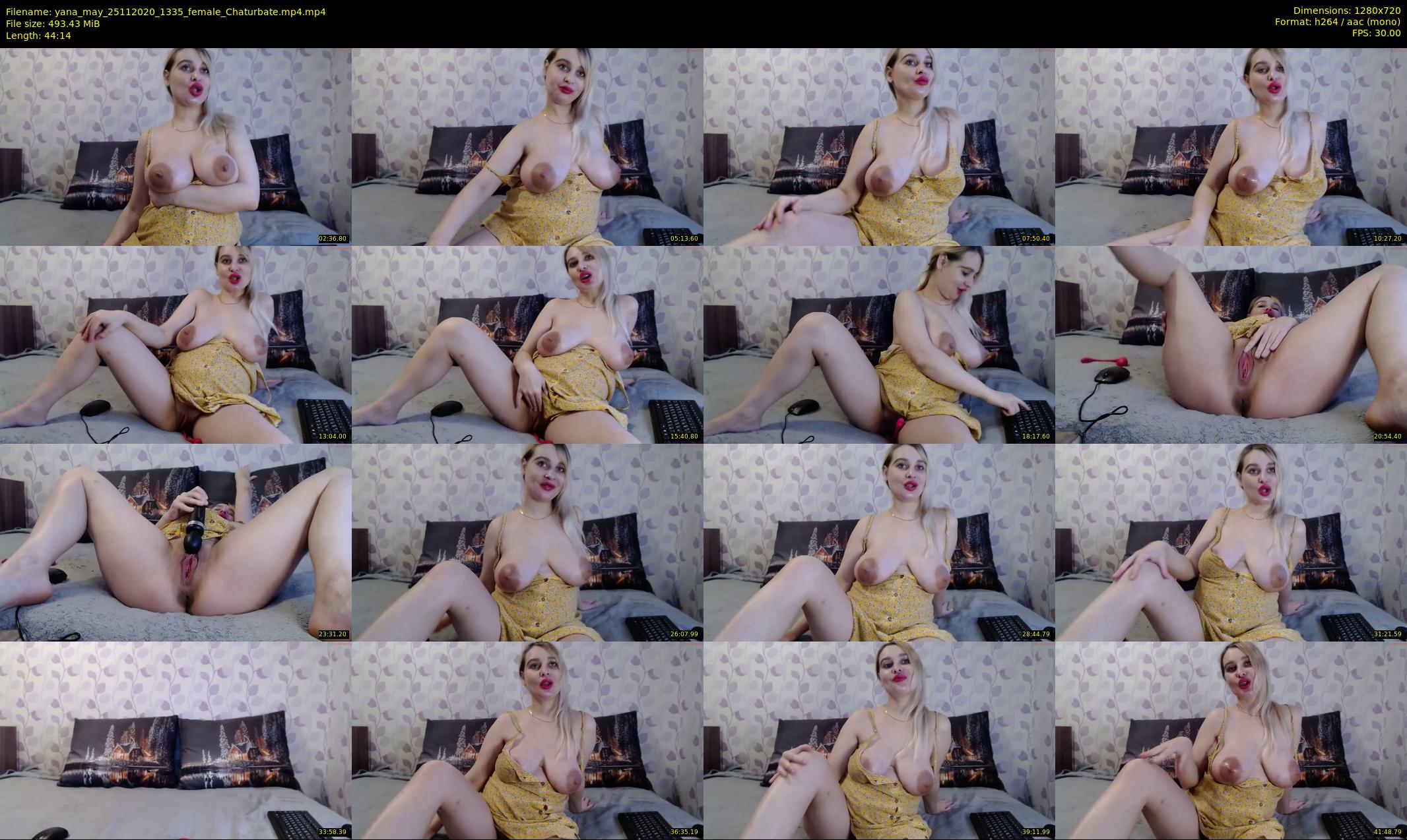 yana_may — 45 minute Chaturbate female cam show recording, 720p, Nov 25, 2020