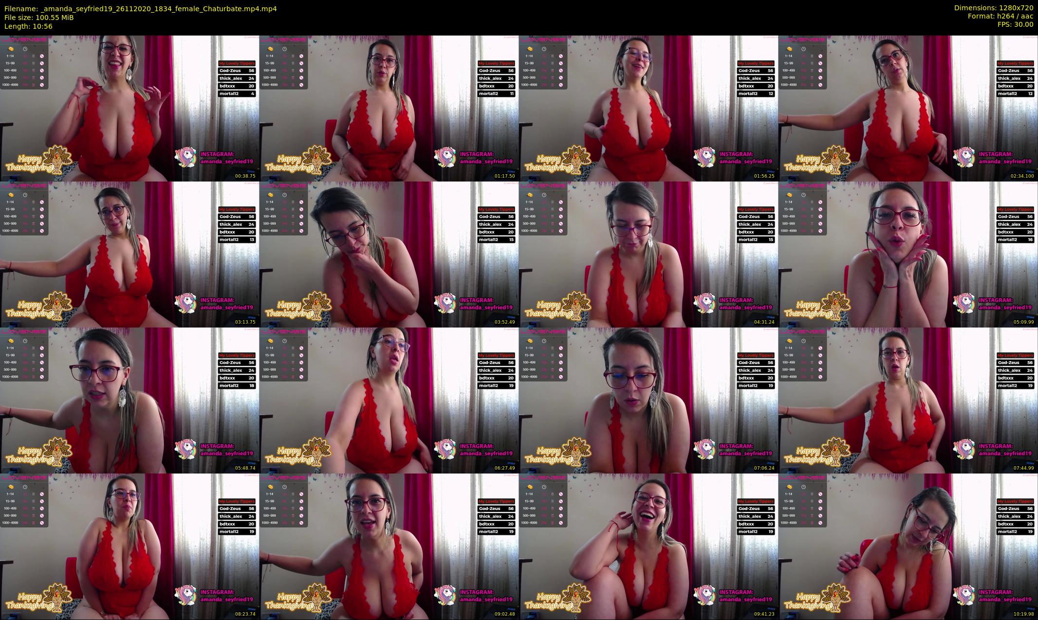 _amanda_seyfried19 — 11 minute Chaturbate female cam show recording, 720p, Nov 26, 2020