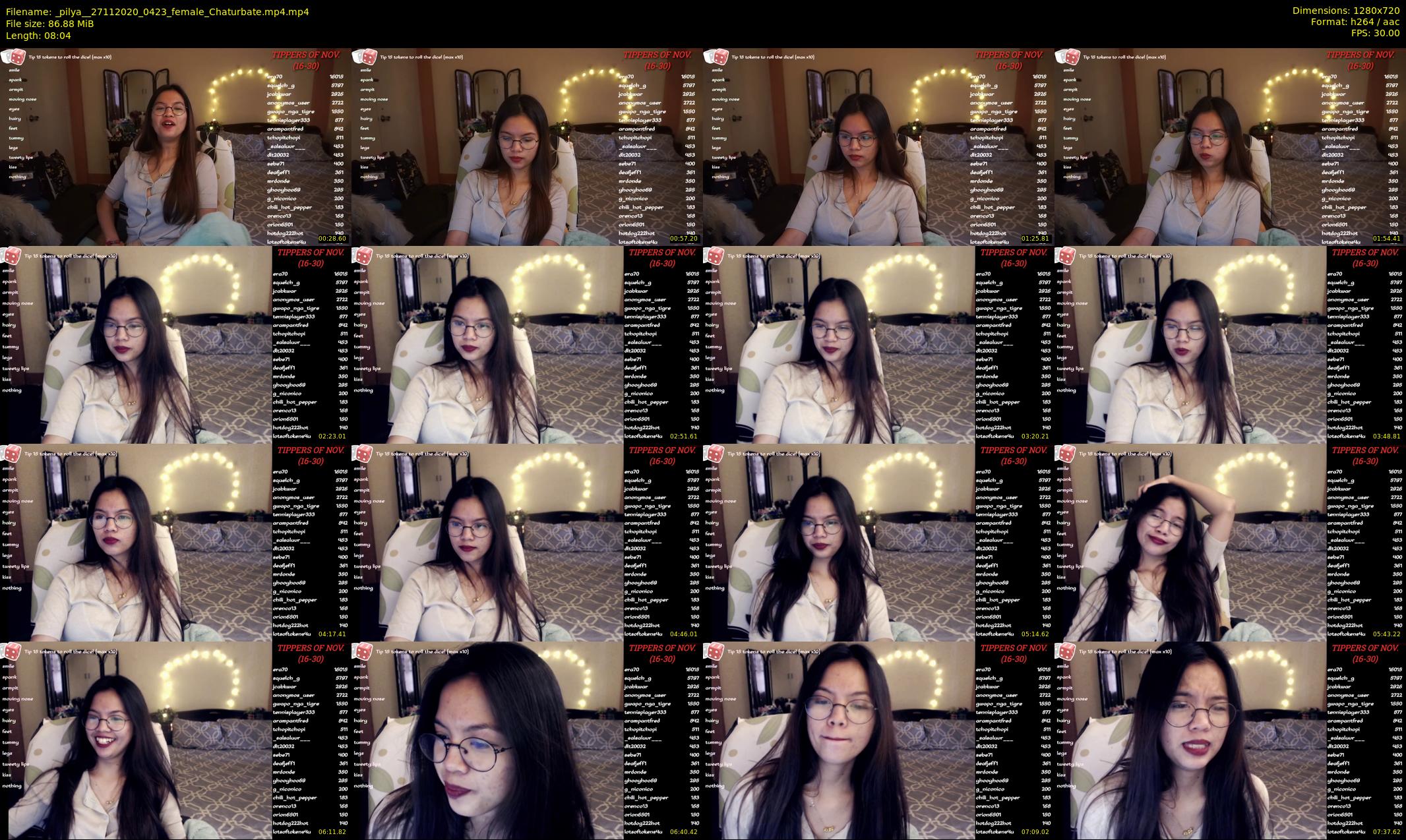 _pilya_ — 9 minute Chaturbate female cam show recording, 720p, Nov 27, 2020