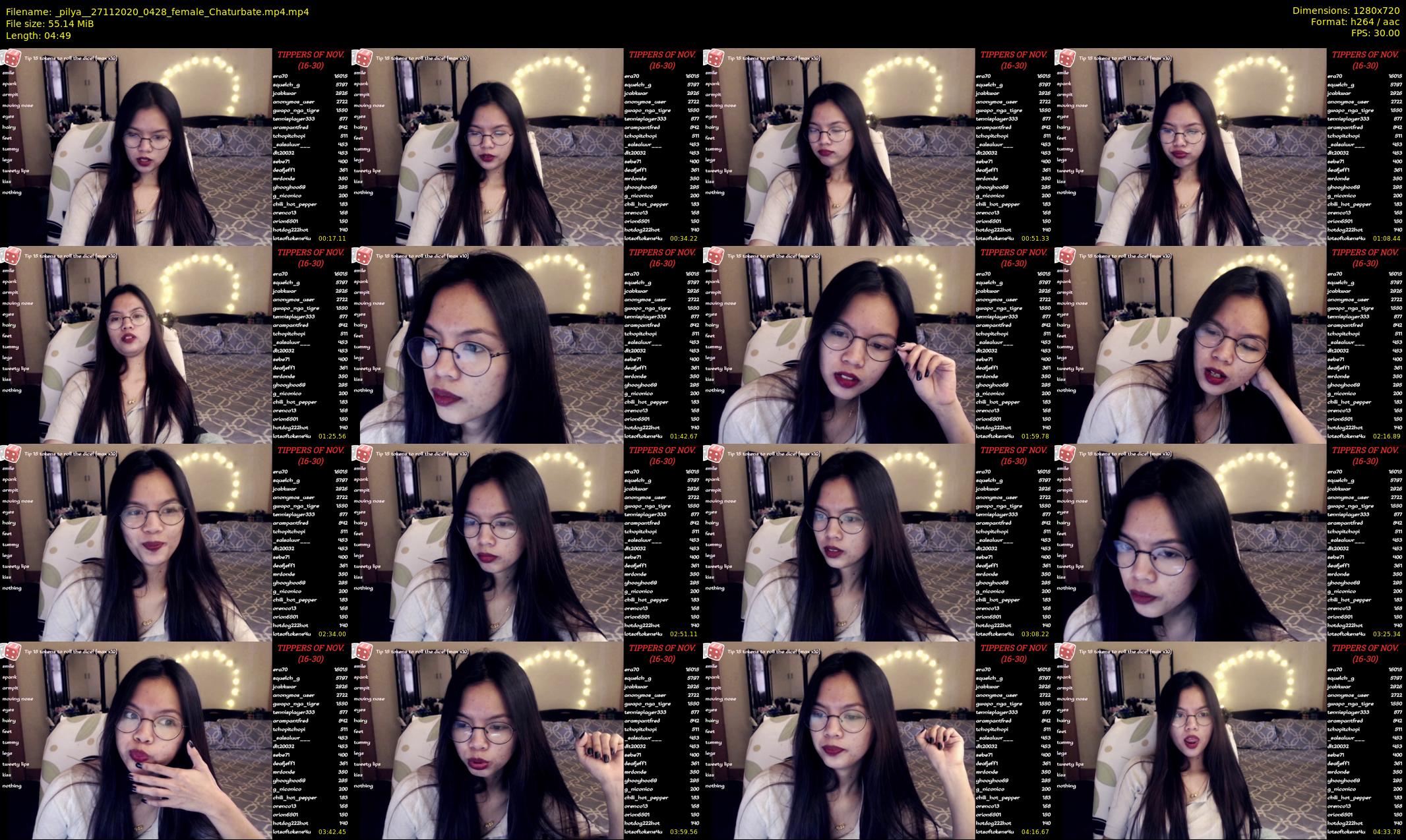 _pilya_ — 5 minute Chaturbate female cam show recording, 720p, Nov 27, 2020