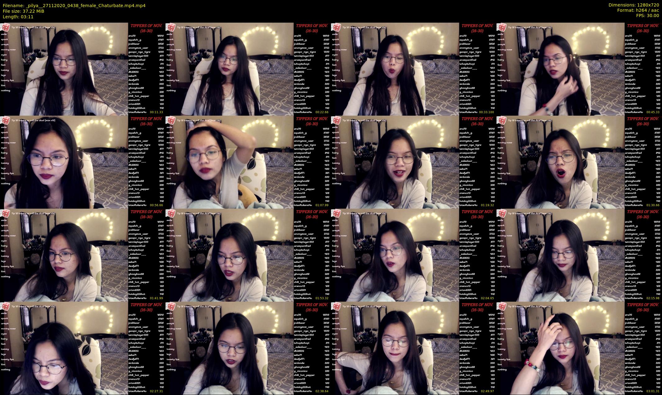 _pilya_ — 4 minute Chaturbate female cam show recording, 720p, Nov 27, 2020