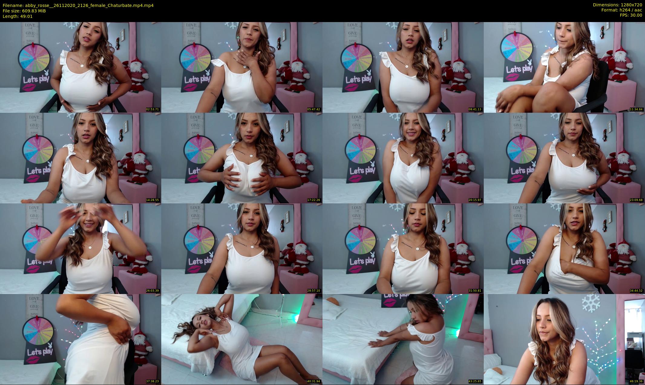 abby_rosse_ — 50 minute Chaturbate female cam show recording, 720p, Nov 26, 2020