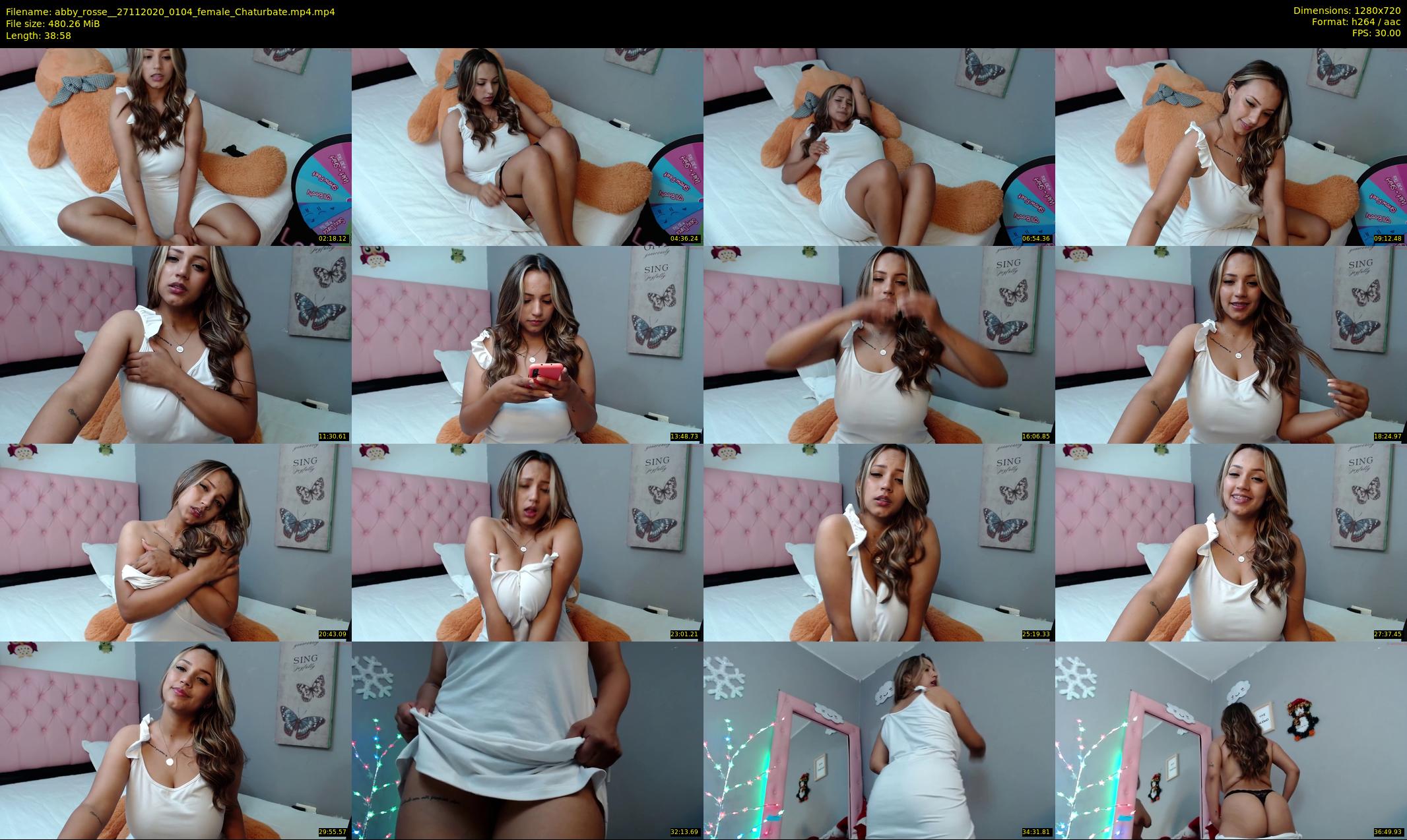 abby_rosse_ — 39 minute Chaturbate female cam show recording, 720p, Nov 27, 2020