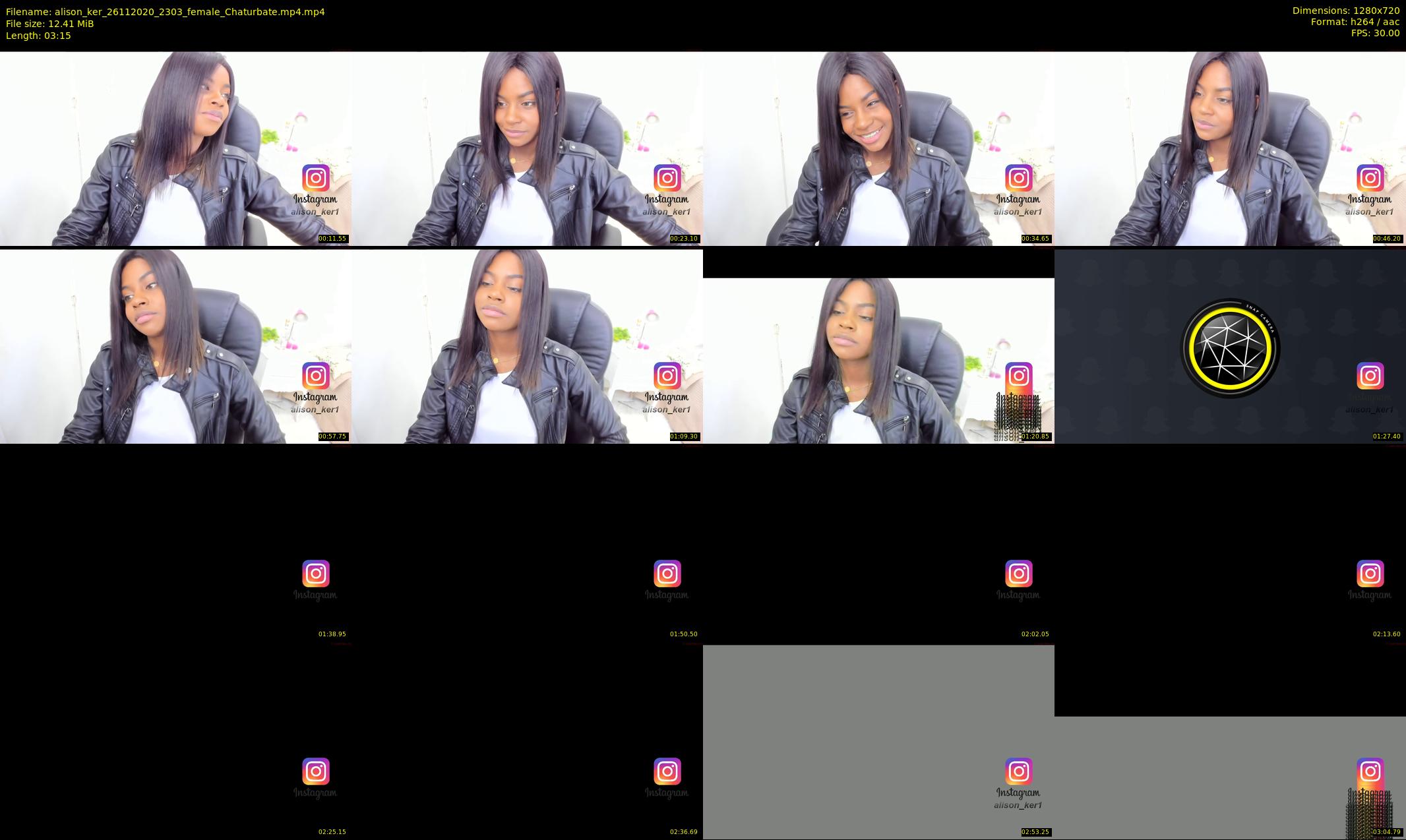 alison_ker — 4 minute Chaturbate female cam show recording, 720p, Nov 26, 2020