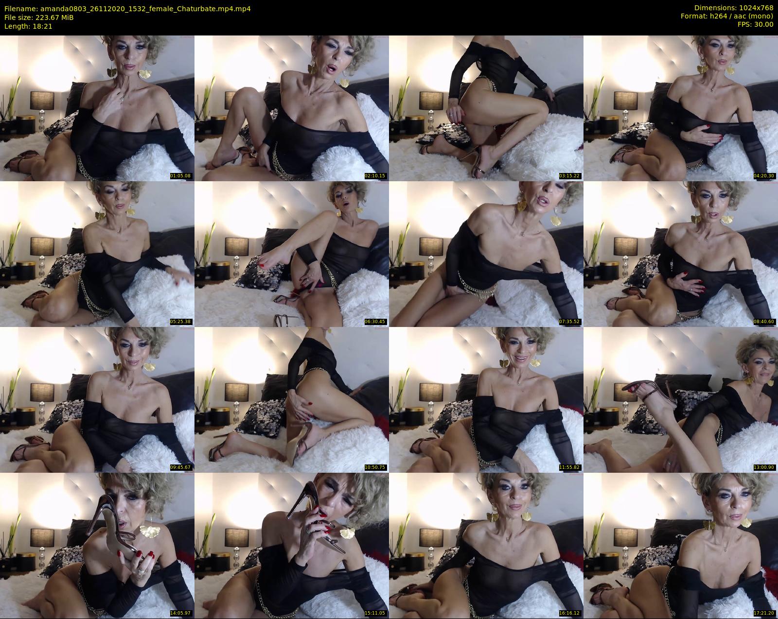 amanda0803 — 19 minute Chaturbate female cam show recording, 720p, Nov 26, 2020