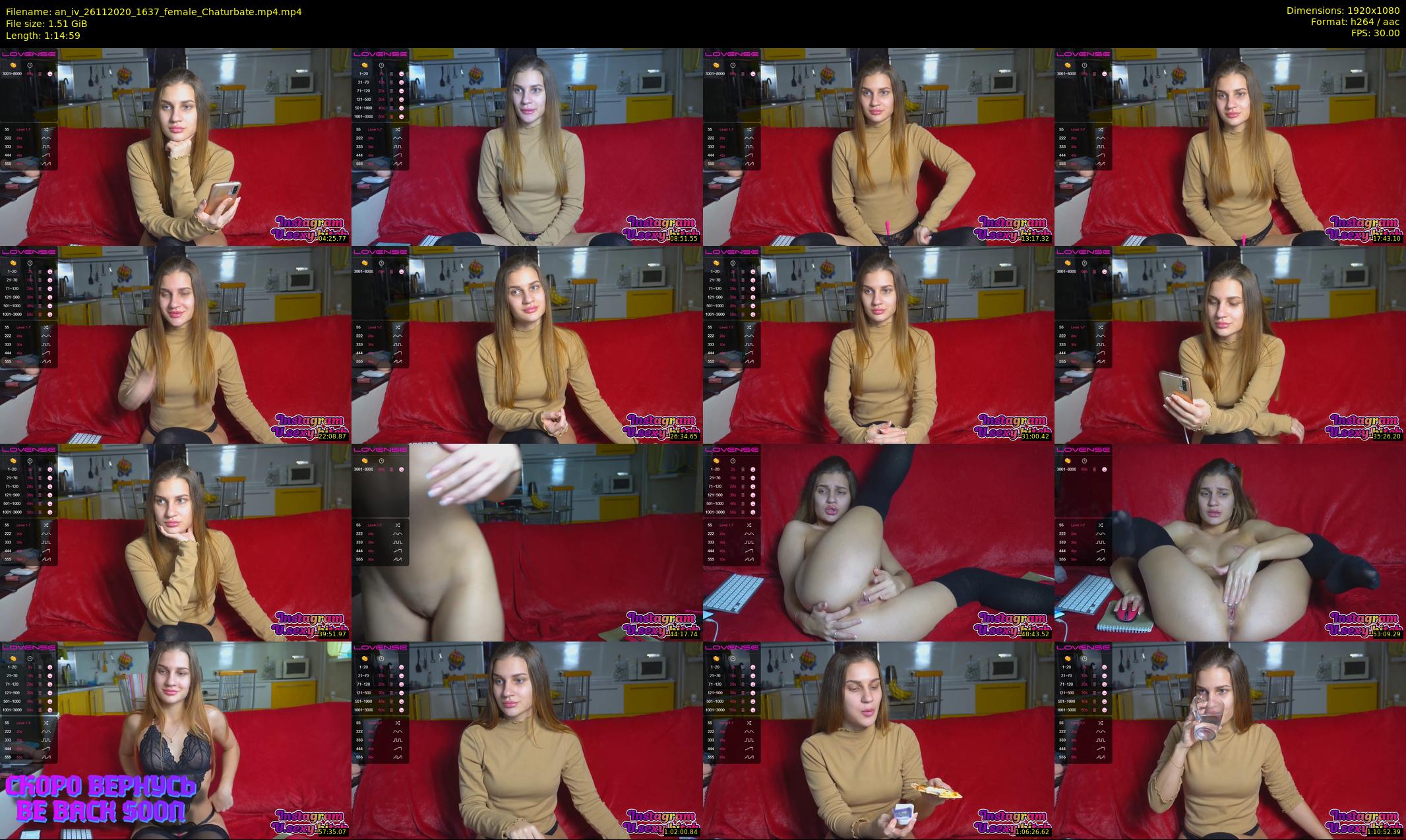 an_iv — 75 minute Chaturbate female cam show recording, 1080p, Nov 26, 2020