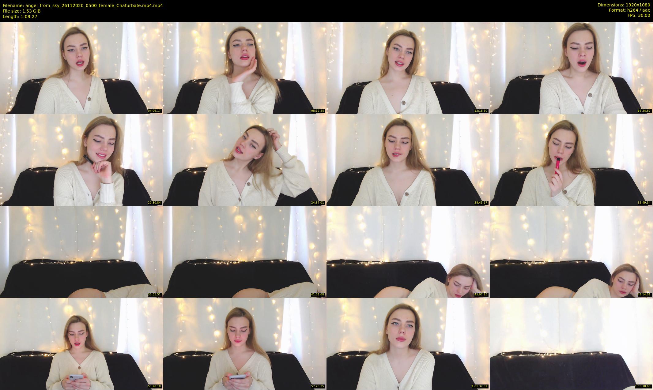 angel_from_sky — 70 minute Chaturbate female cam show recording, 1080p, Nov 26, 2020