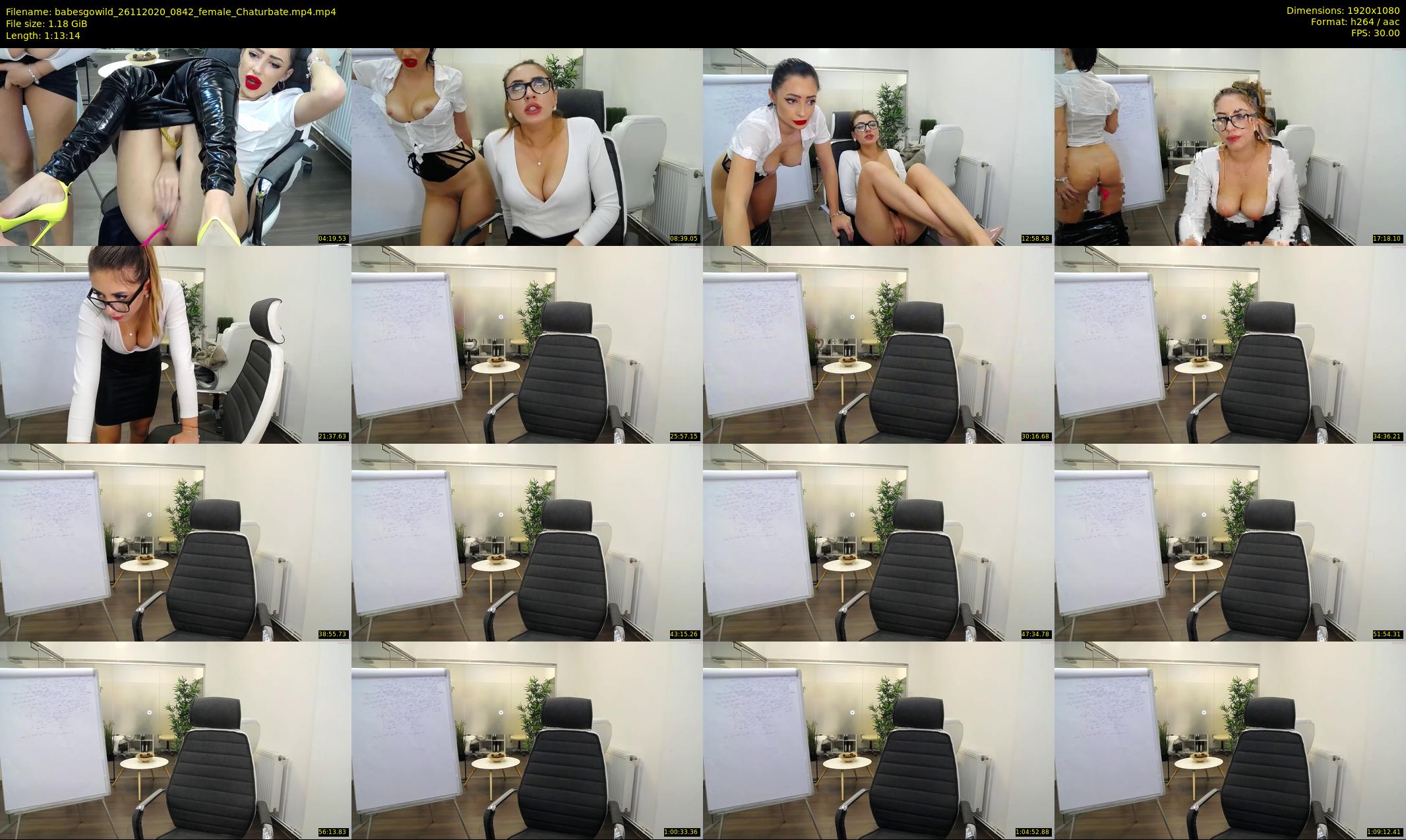 babesgowild — 74 minute Chaturbate couple cam show recording, 1080p, Nov 26, 2020