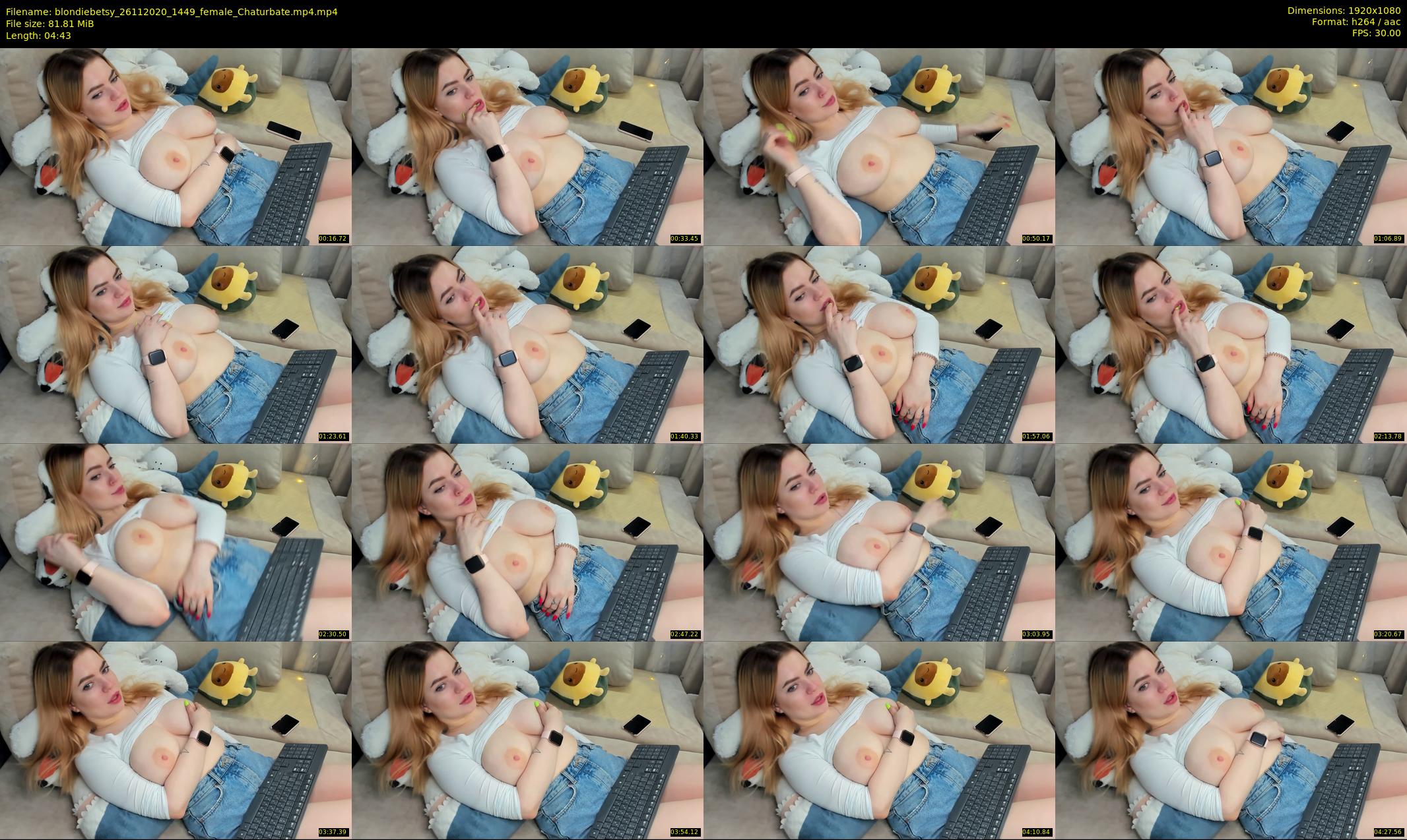 blondiebetsy — 5 minute Chaturbate female cam show recording, 1080p, Nov 26, 2020
