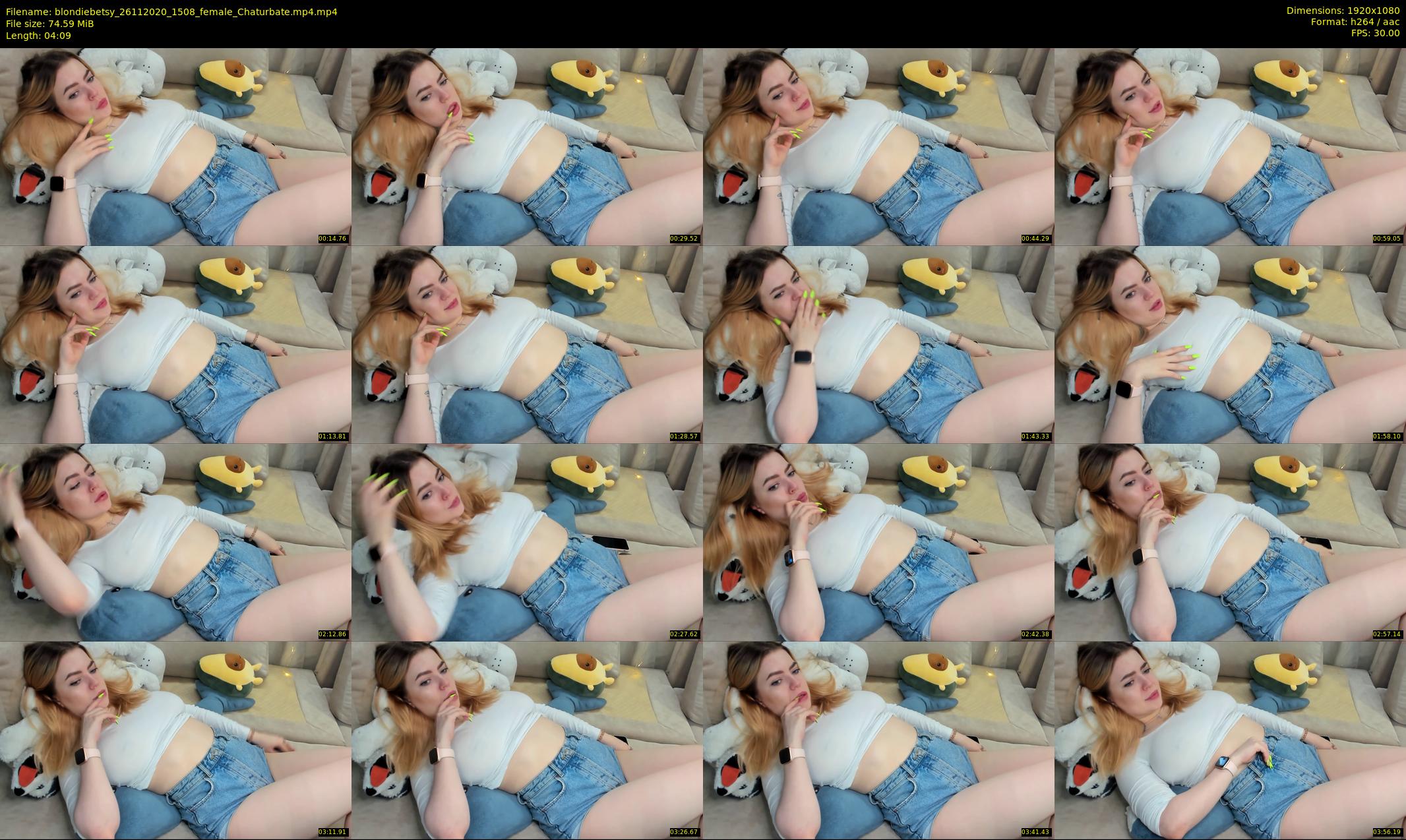 blondiebetsy — 5 minute Chaturbate female cam show recording, 1080p, Nov 26, 2020