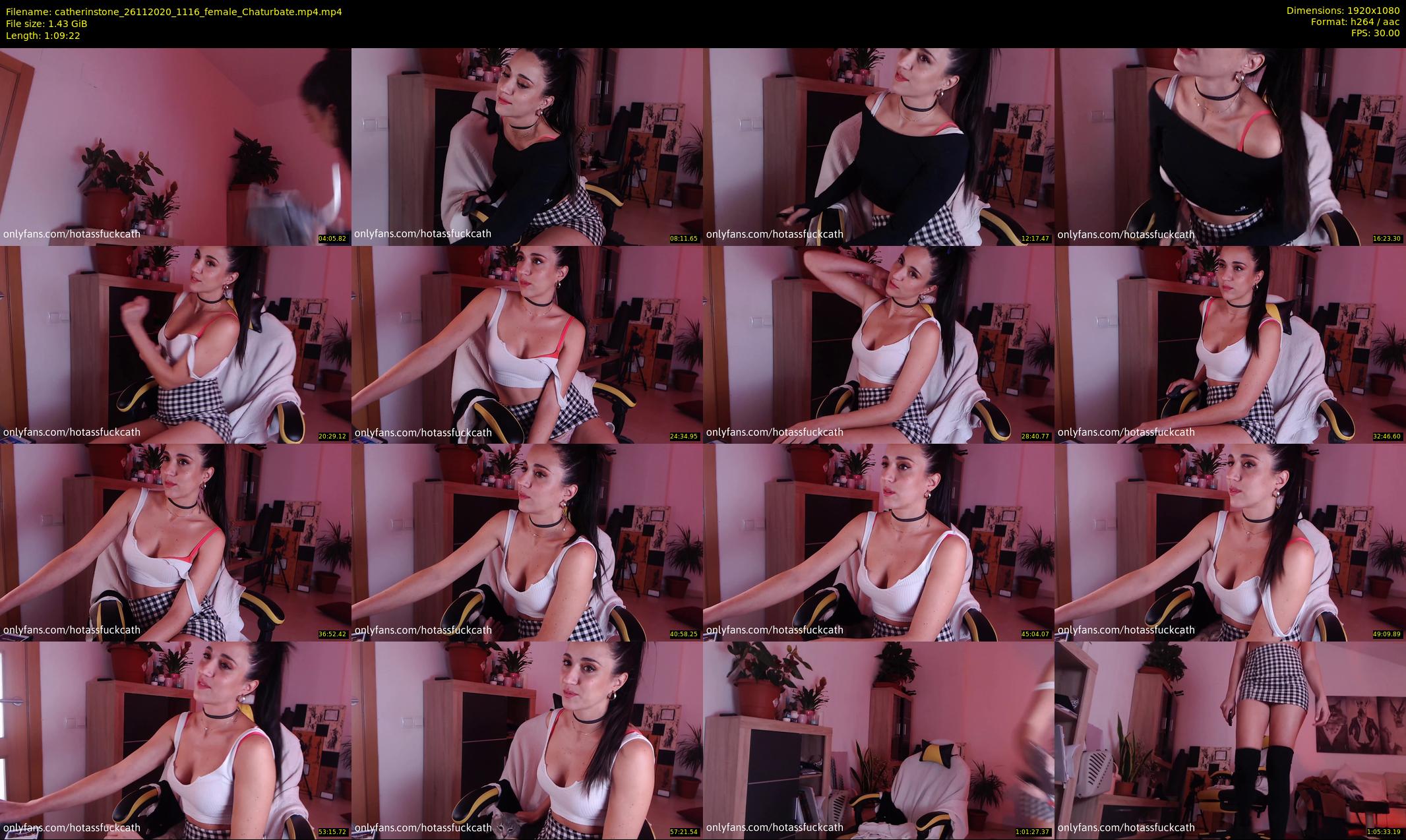 catherinstone — 70 minute Chaturbate female cam show recording, 1080p, Nov 26, 2020