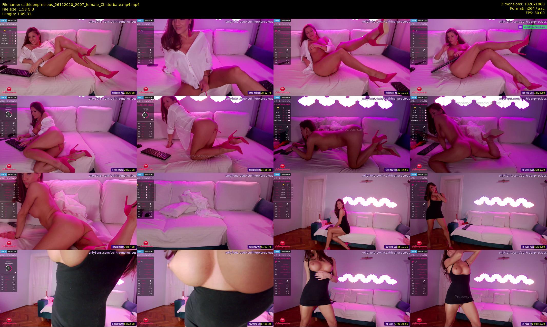 cathleenprecious — 70 minute Chaturbate female cam show recording, 1080p, Nov 26, 2020