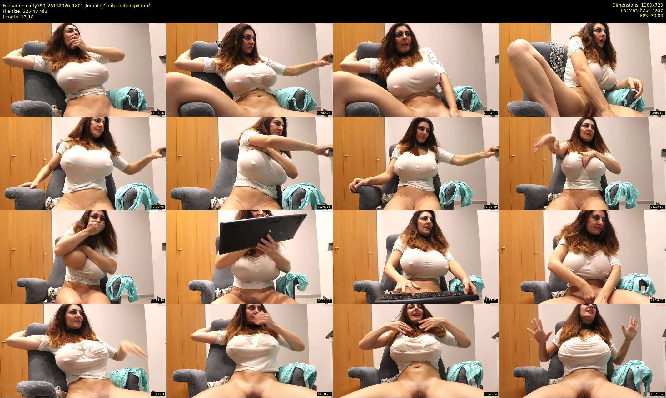 catty190 — 18 minute Chaturbate female cam show recording, 720p, Nov 26, 2020