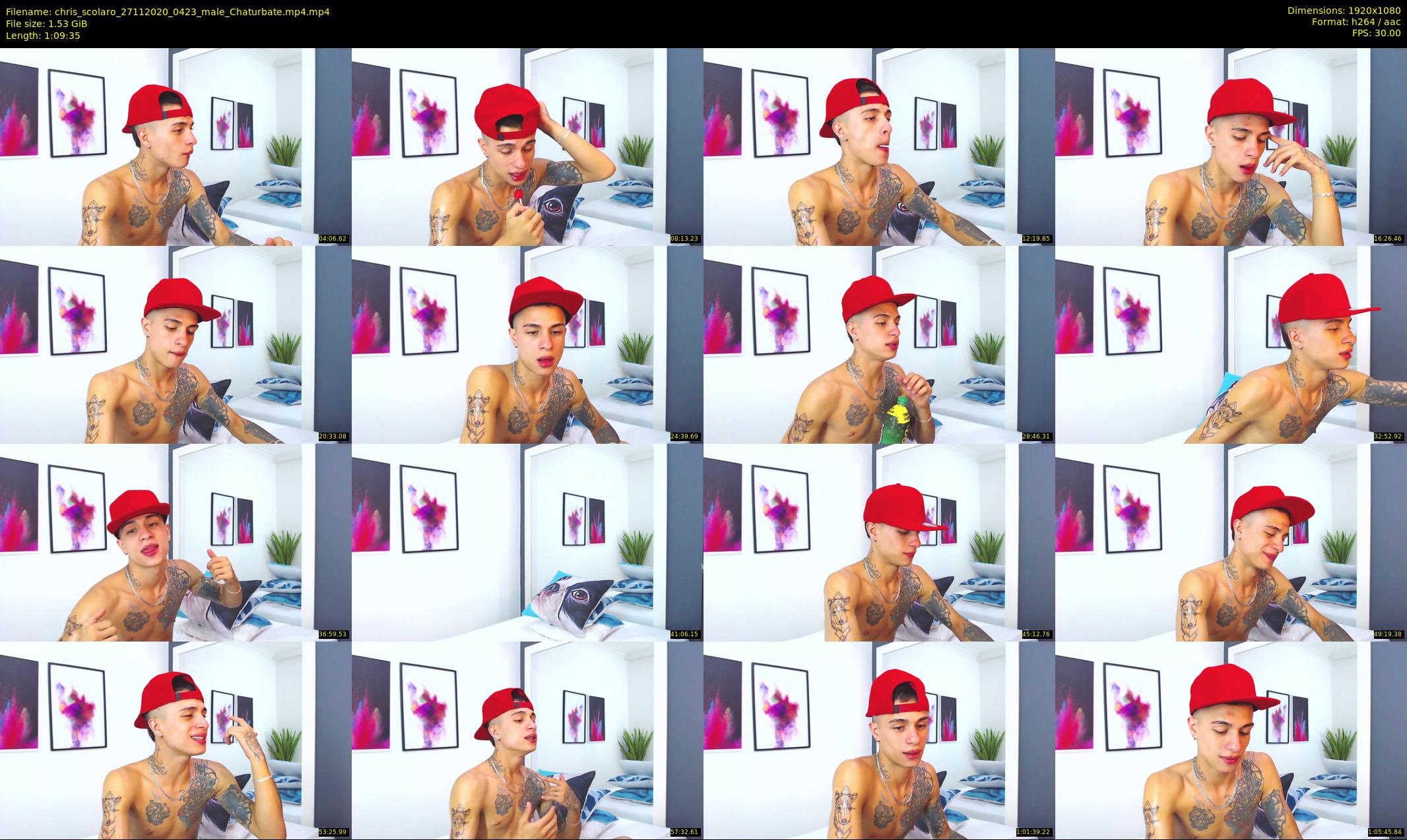 chris_scolaro — 70 minute Chaturbate male cam show recording, 1080p, Nov 27, 2020