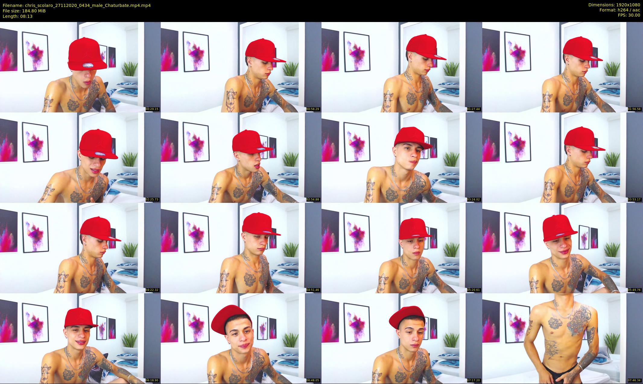 chris_scolaro — 9 minute Chaturbate male cam show recording, 1080p, Nov 27, 2020