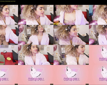 curlydoll1 — 42 minute Chaturbate female cam show recording, 720p, Nov 27, 2020