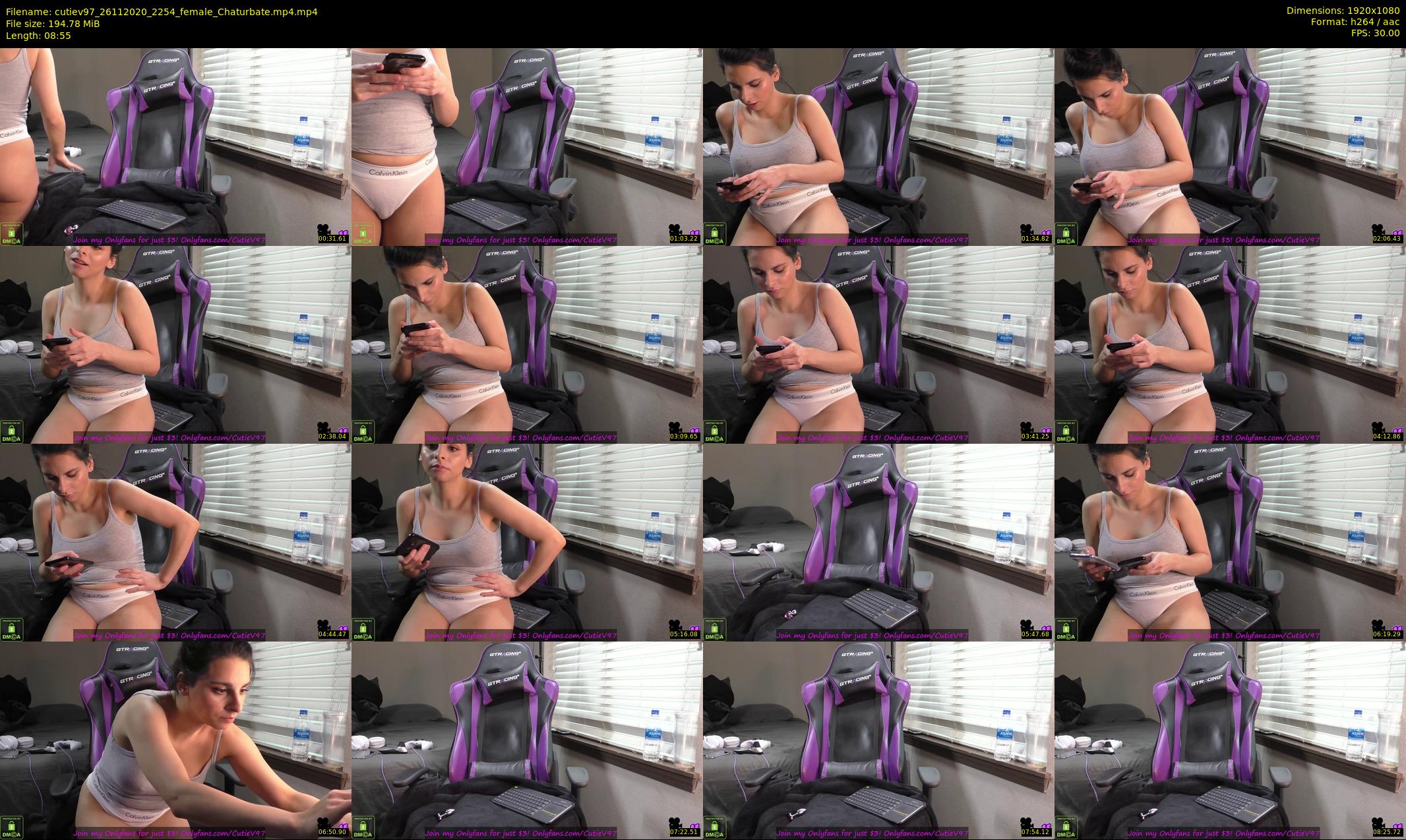 cutiev97 — 9 minute Chaturbate couple cam show recording, 1080p, Nov 26, 2020