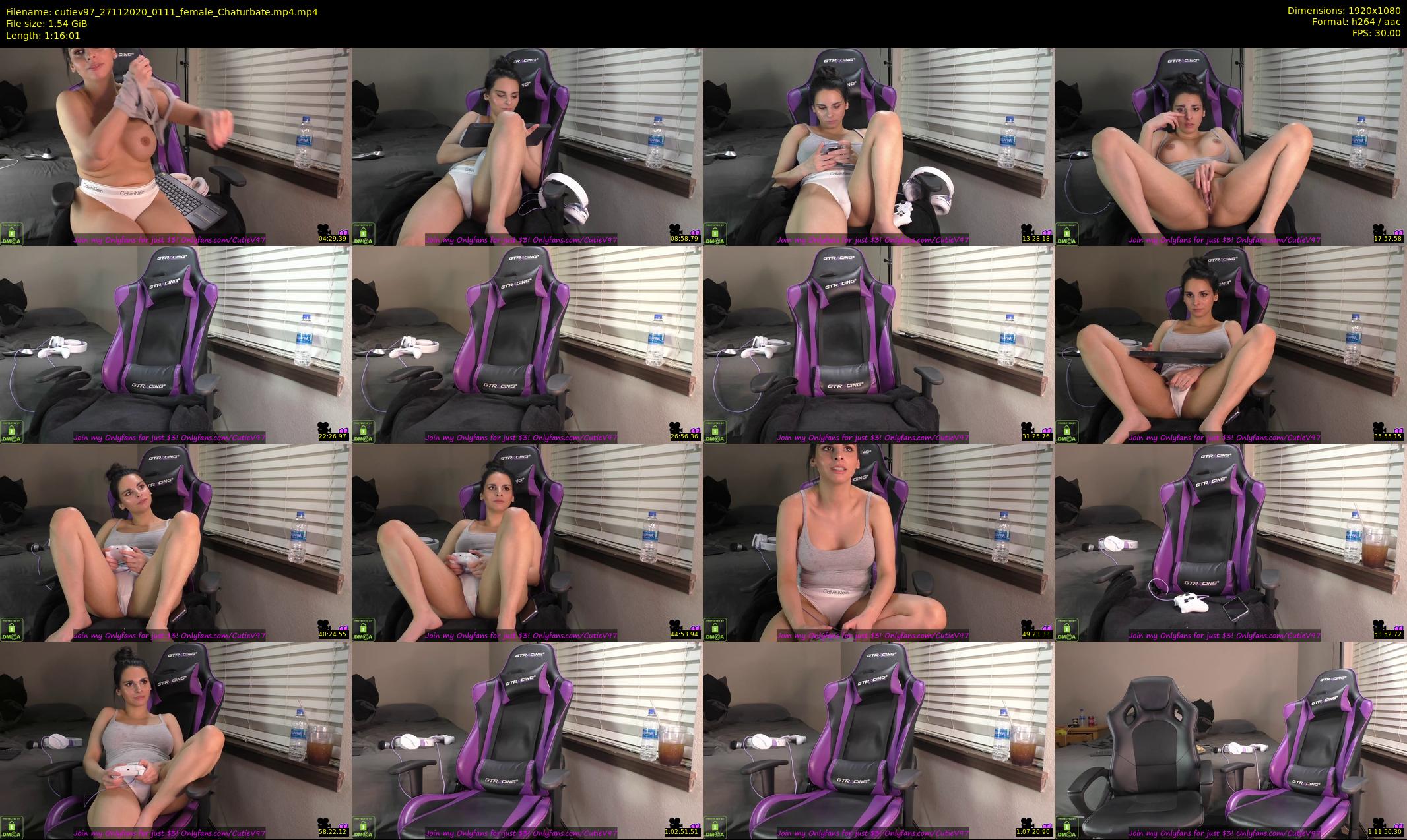 cutiev97 — 77 minute Chaturbate couple cam show recording, 1080p, Nov 27, 2020