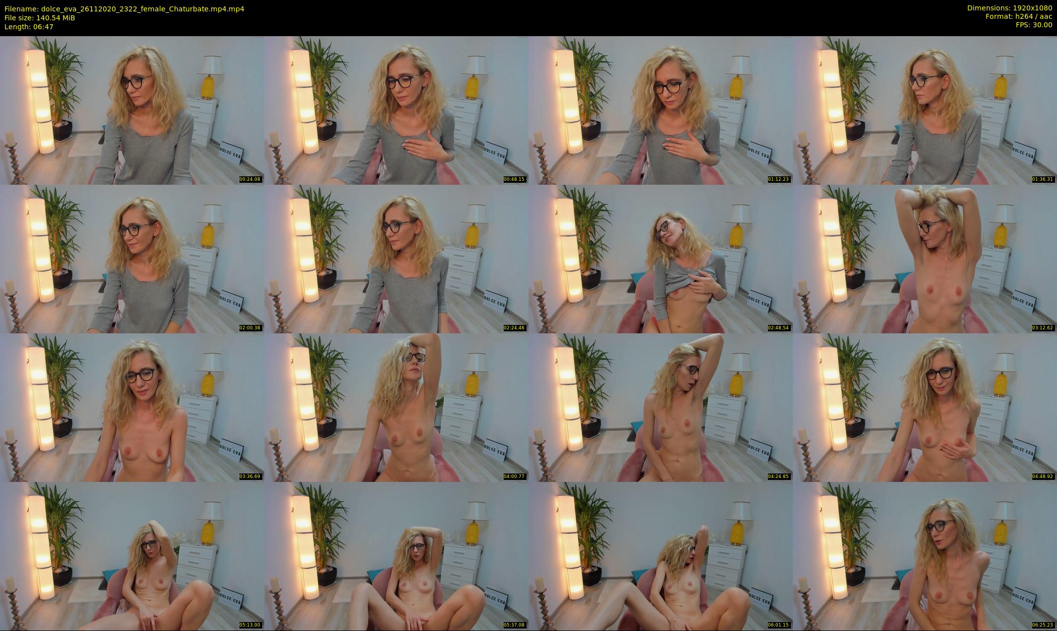 dolce_eva — 7 minute Chaturbate female cam show recording, 1080p, Nov 26, 2020