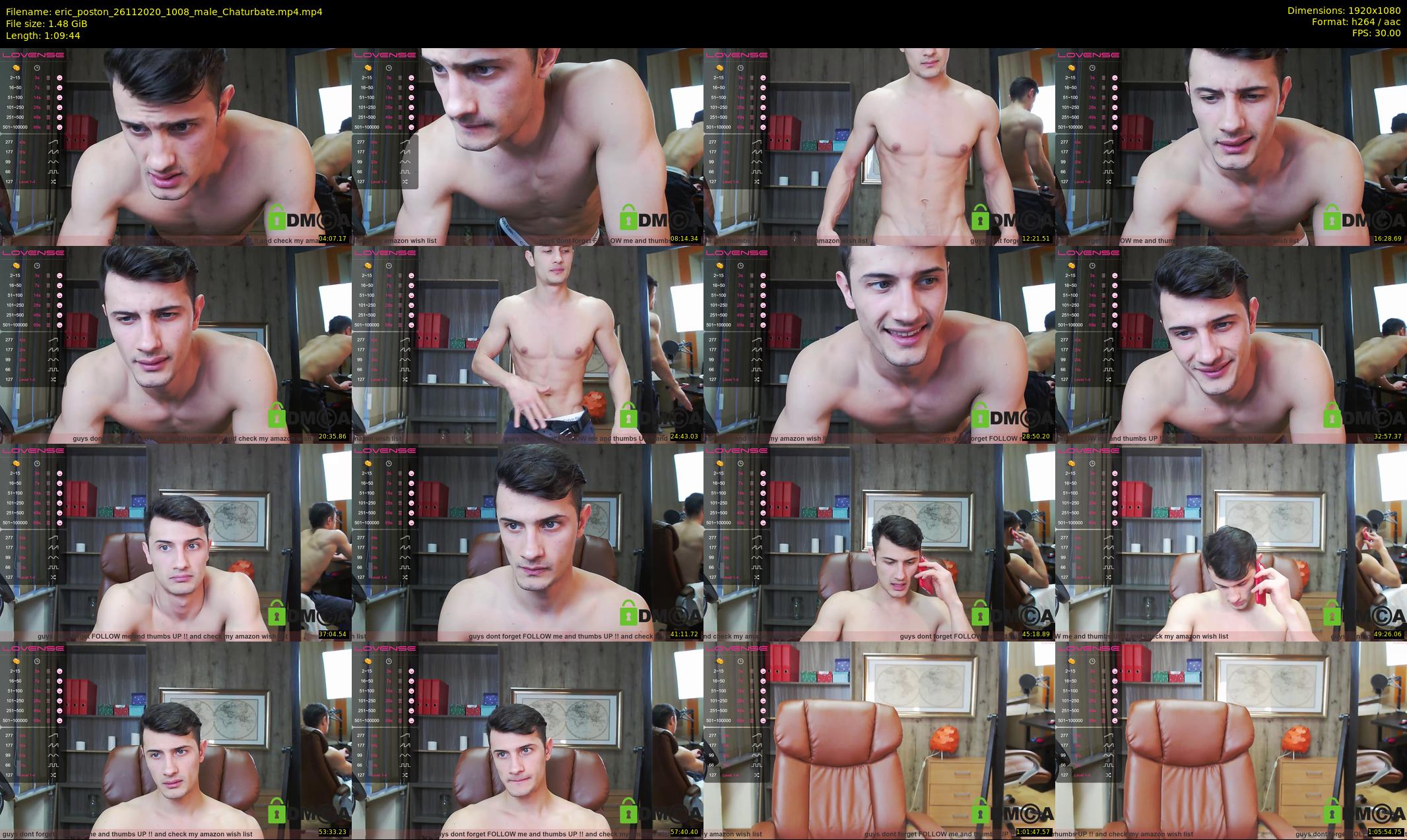 eric_poston — 70 minute Chaturbate male cam show recording, 1080p, Nov 26, 2020