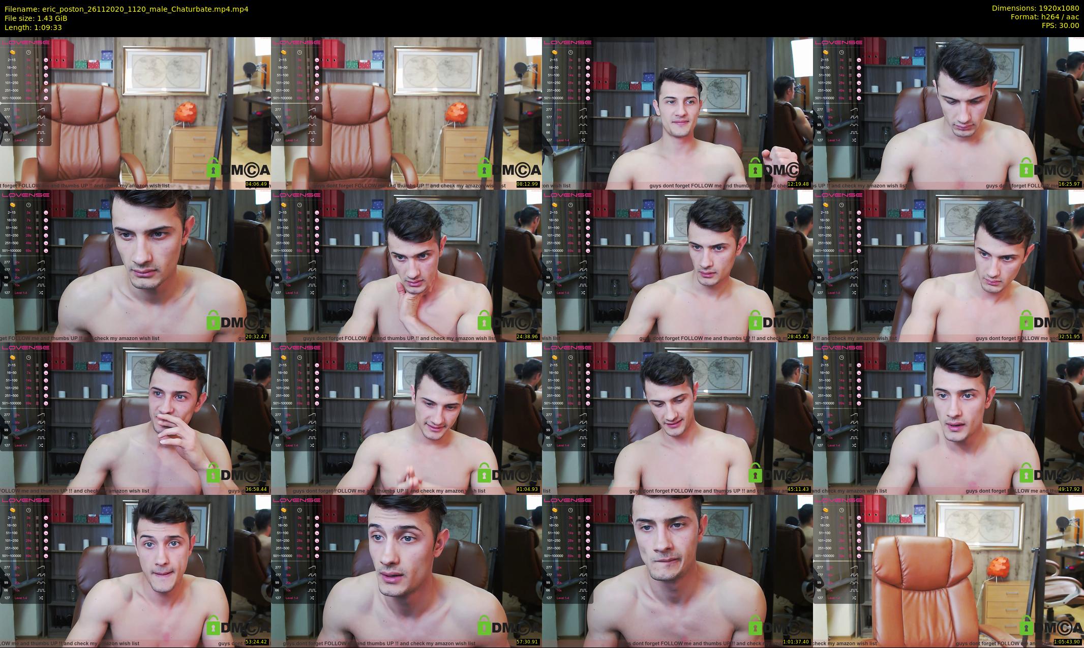 eric_poston — 70 minute Chaturbate male cam show recording, 1080p, Nov 26, 2020