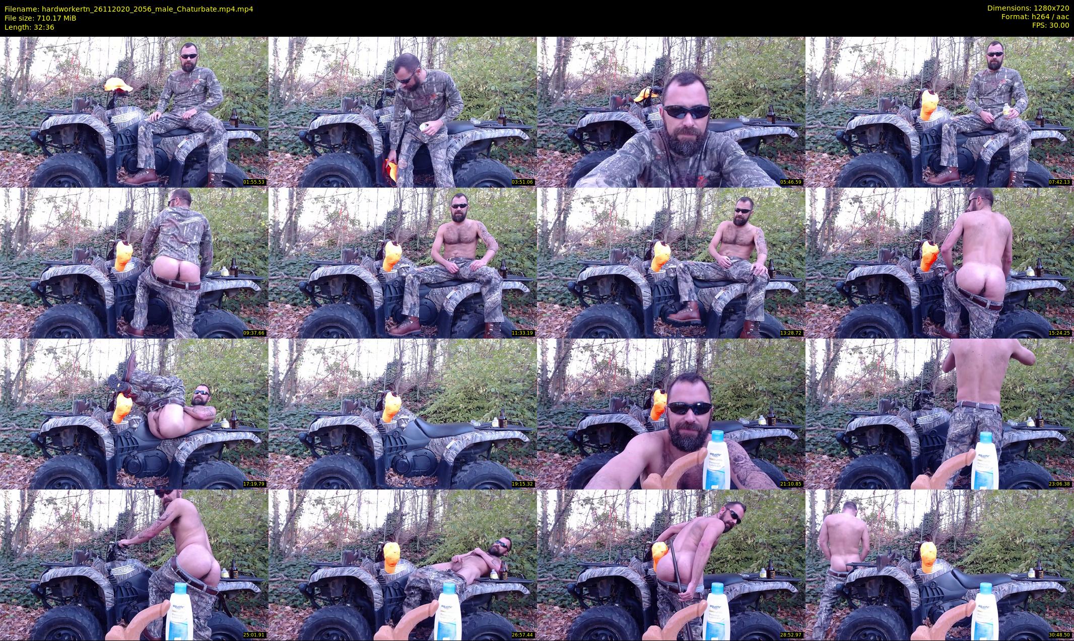 hardworkertn — 33 minute Chaturbate male cam show recording, 720p, Nov 26, 2020